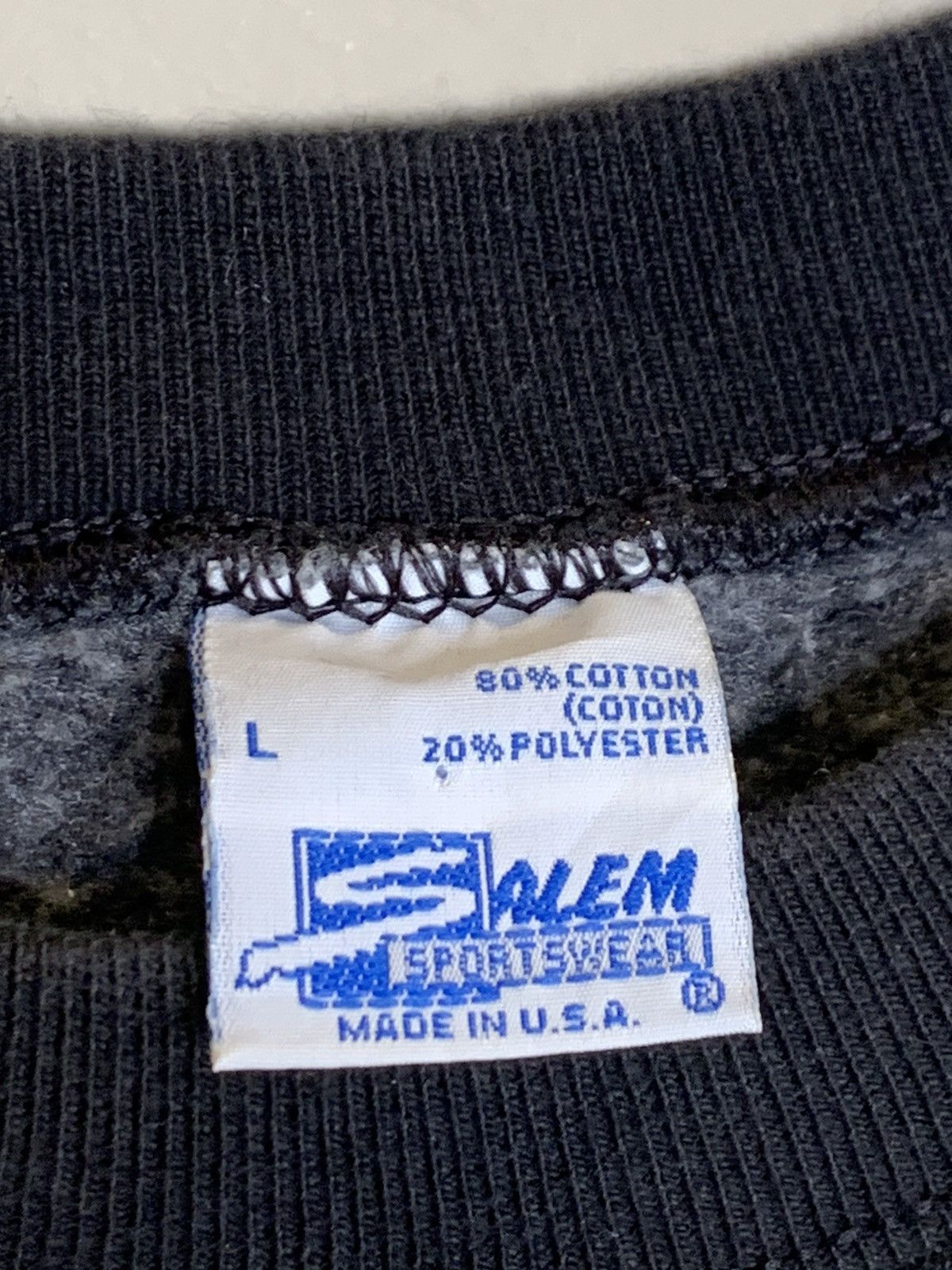 NFL × Salem Sportswear × Vintage *RARE* Vintage 1995 Pittsburgh Steelers Champions Sweatshirt Size US L / EU 52-54 / 3 - 6 Thumbnail