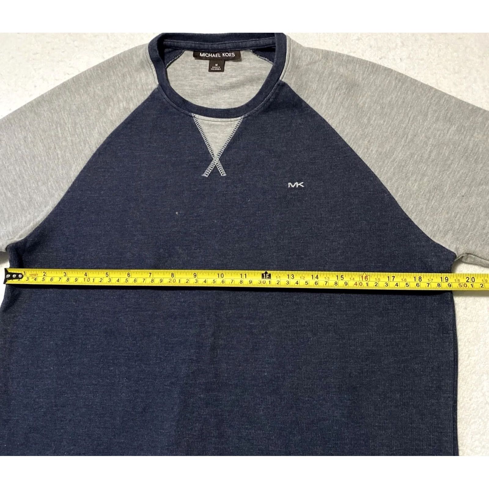 Michael Kors Michael Kors Logo Pullover Sweatshirt Mens Size M Multicolor MK Graphic Sweater / 29-46 Size US M / EU 48-50 / 2 - 5 Thumbnail