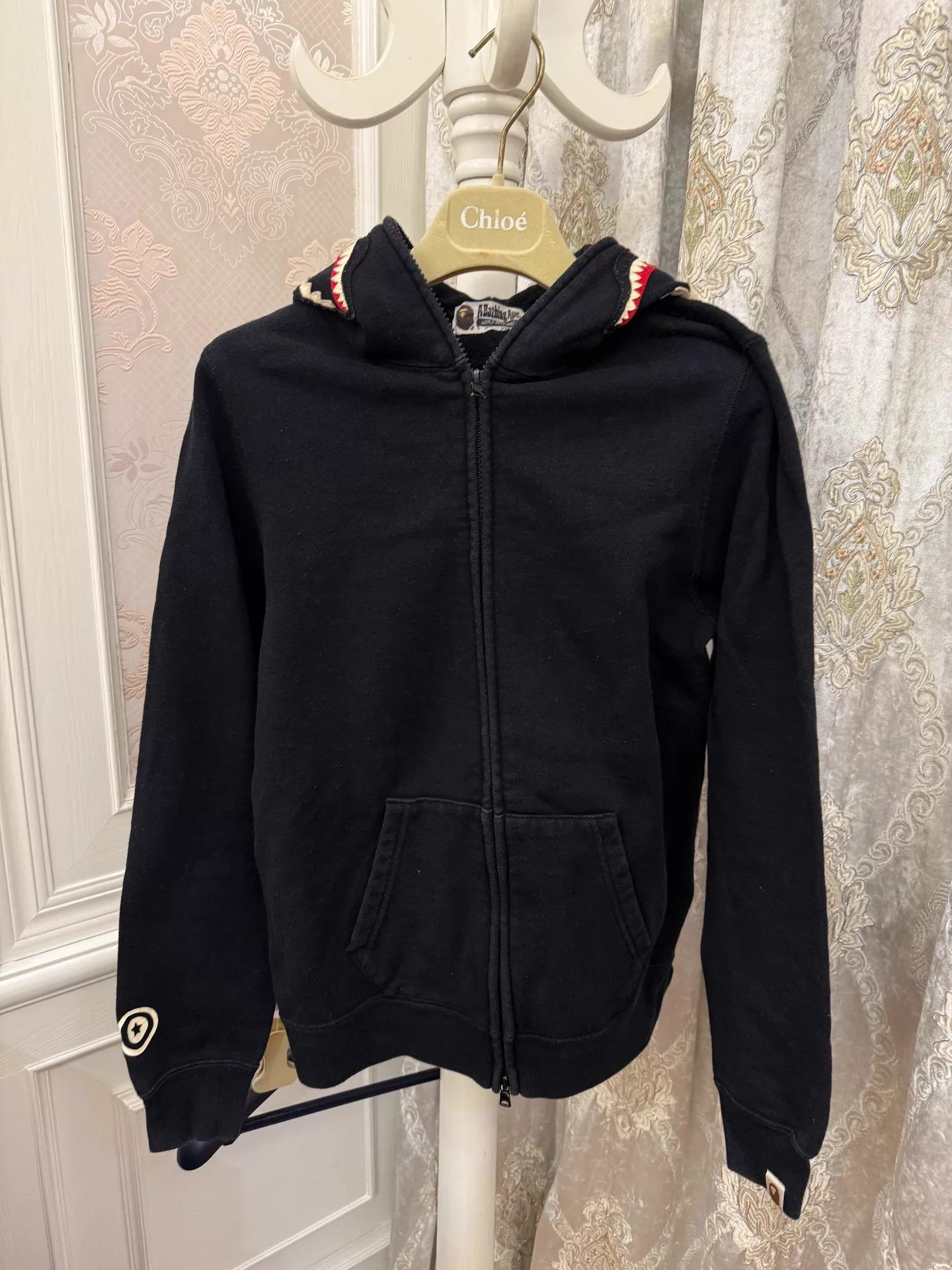 Bape BAPE Iconic Black Jacket S Hong Kong Authentic Size S / US 4 / IT 40 - 1 Thumbnail