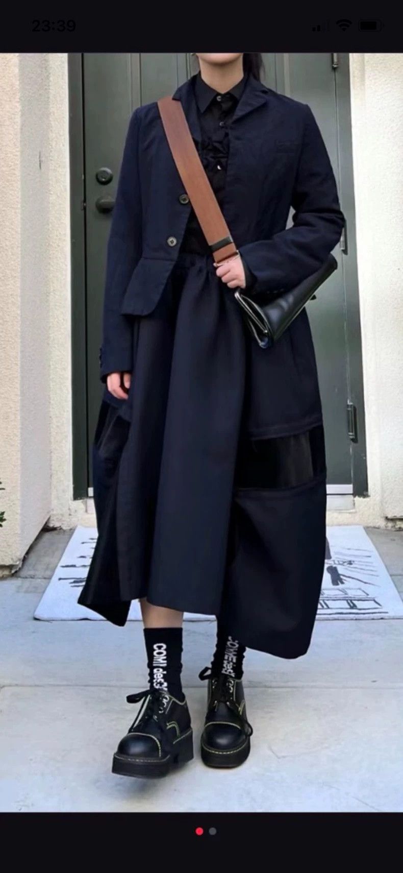 Comme des Garcons Comme Des Garcons size XS Bud Half Skirt Size 24" / US 00 / IT 34 - 1 Thumbnail