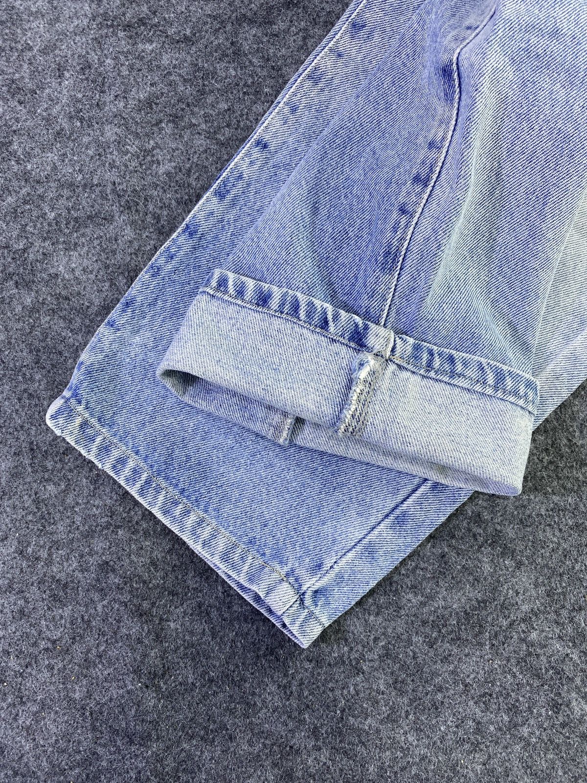 Jean × Versace Versace Distressed Blue Wash Jeans - J957 Size US 27 - 12 Thumbnail