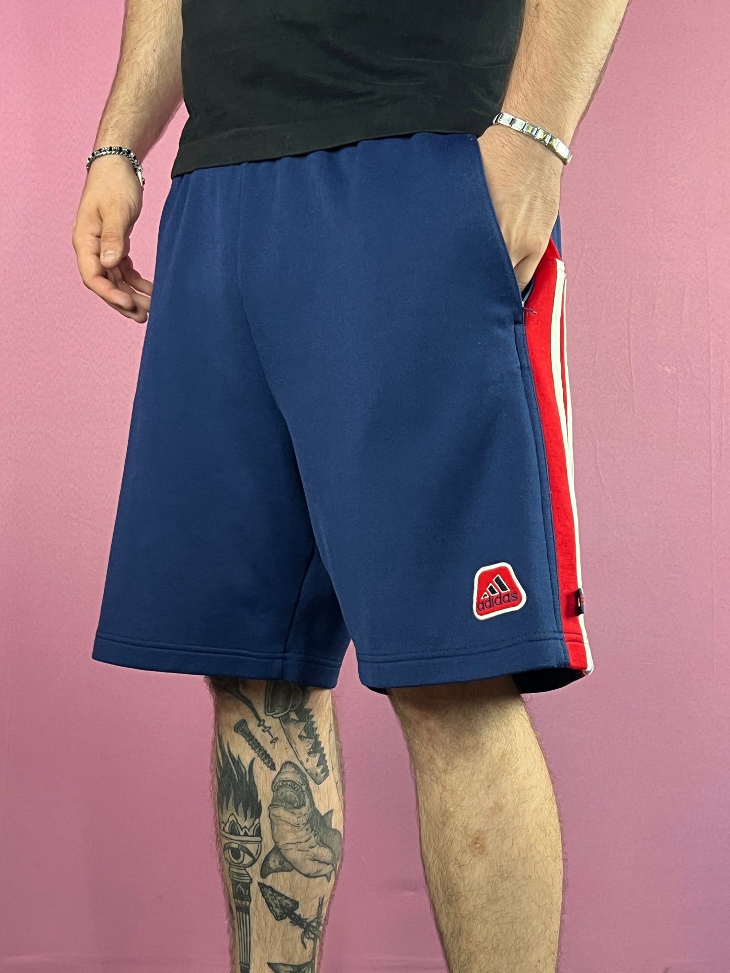 Adidas × Vintage Adidas Vintage Men's Sport Shorts - L Size US 34 / EU 50 - 1 Thumbnail
