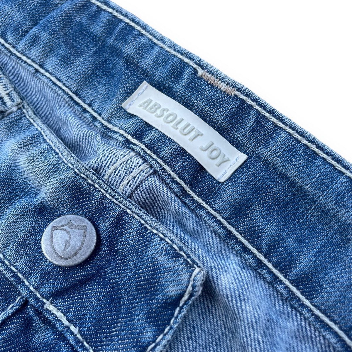 20471120 × Absolut Joy × Beauty Beast 🇯🇵 ABSOLUT JOY DISTRESSED LGB IFSIXWASNINE DENIM PANTS Size US 30 / EU 46 - 8 Thumbnail