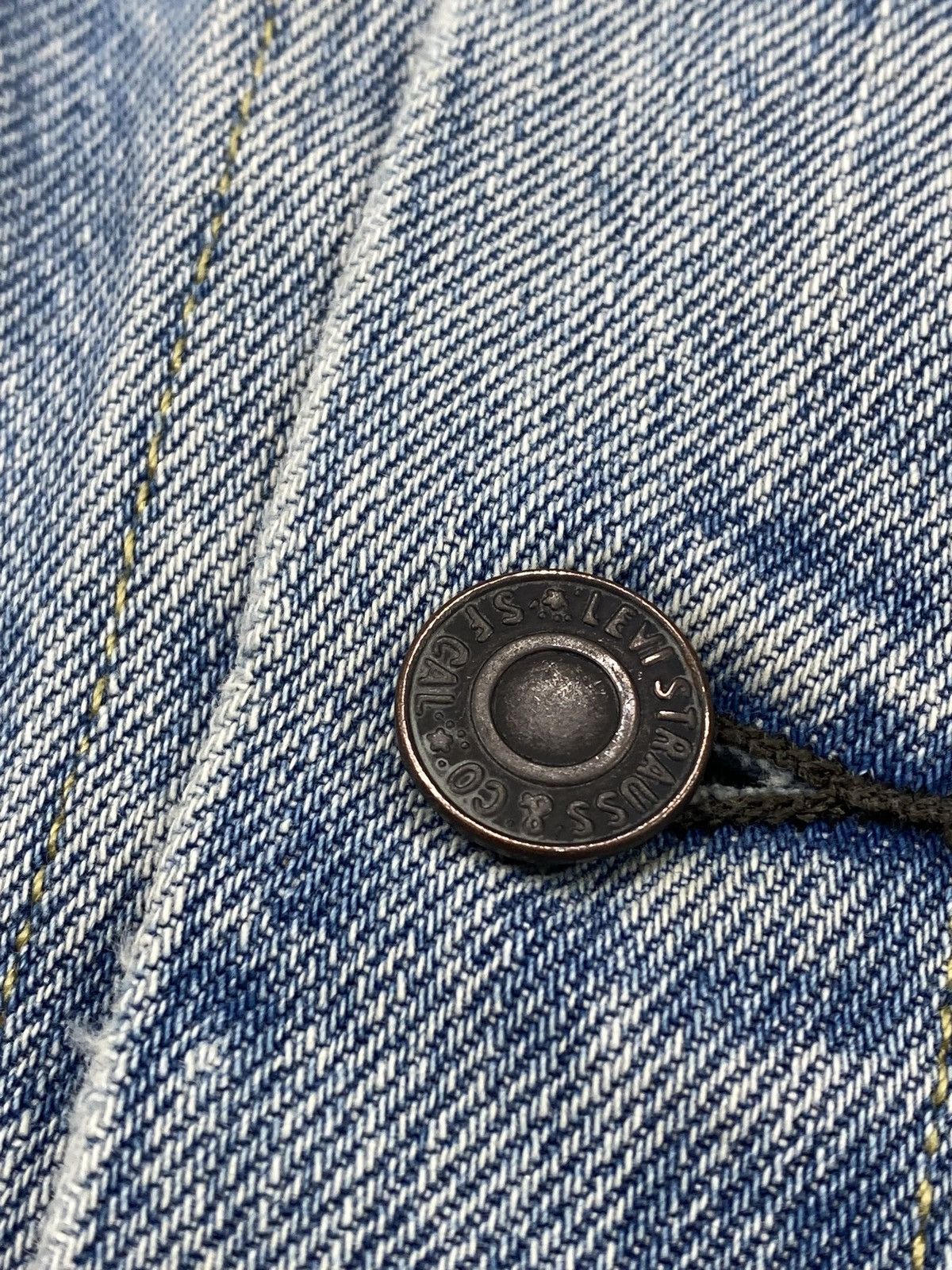 Levi's 🔥LASTDROP🔥 Levis Light Blue Washed Denim Trucker Jacket Size US S / EU 44-46 / 1 - 9 Thumbnail