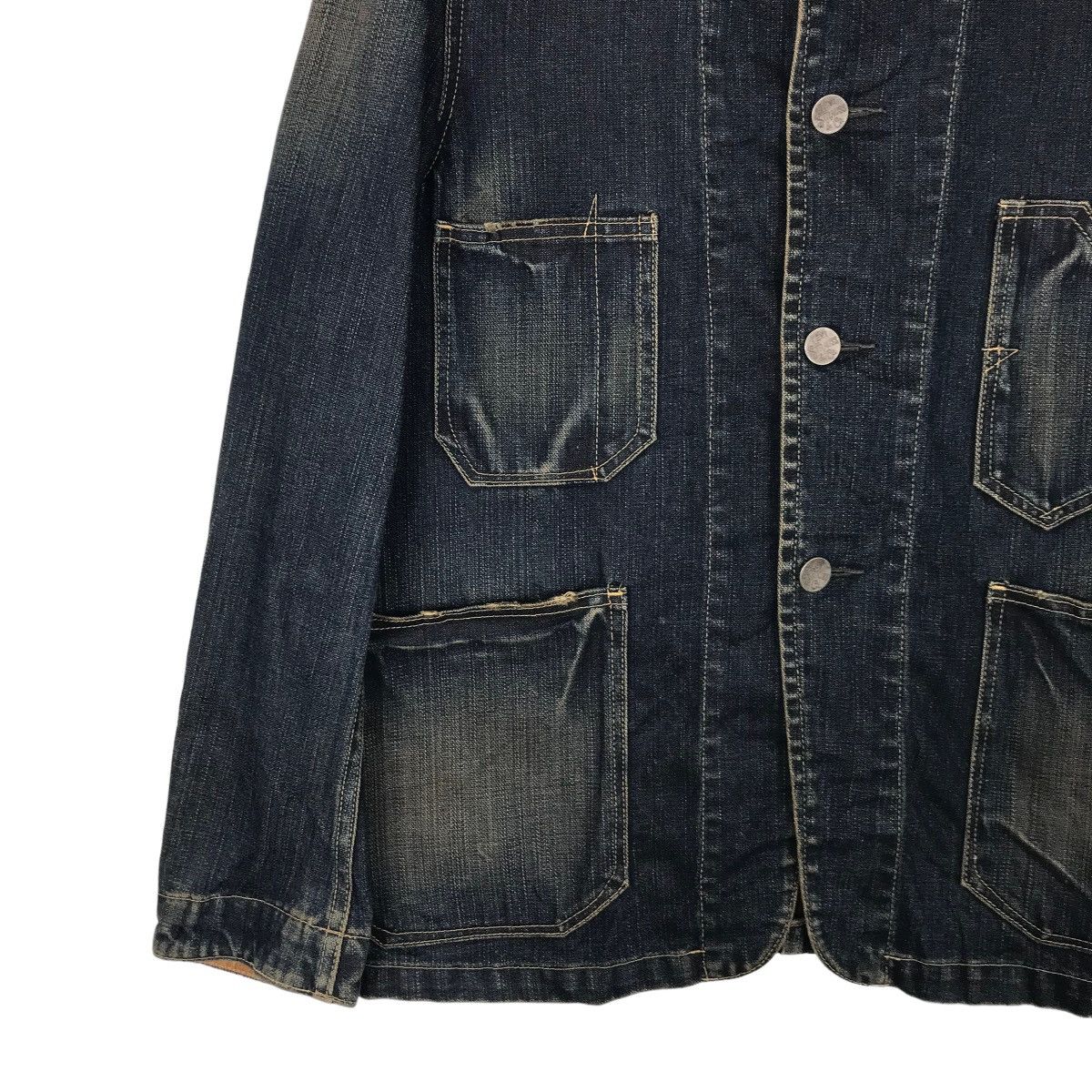 Levi's 💥 VINTAGE LEVIS DYED FLARE CHORE JACKET Size US M / EU 48-50 / 2 - 3 Thumbnail