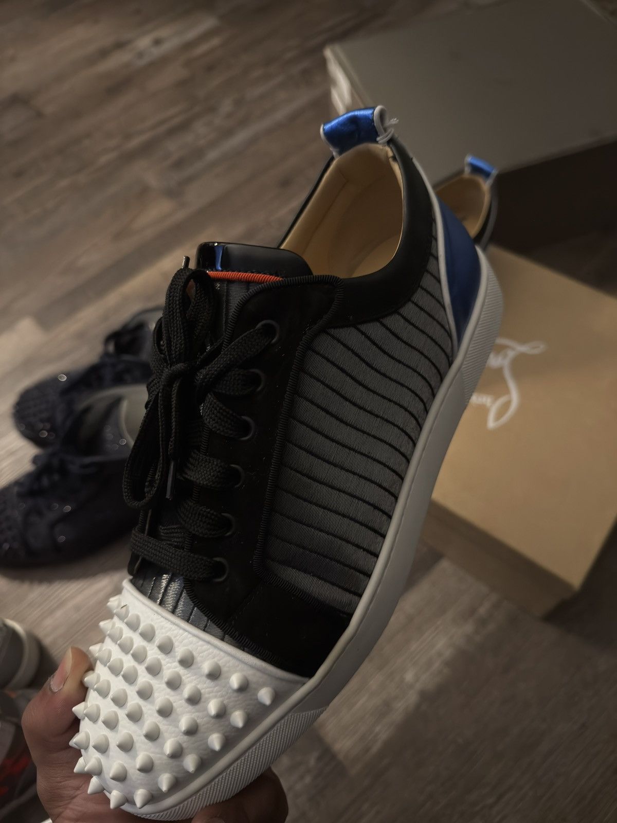 Christian Louboutin Christian Louboutin Red Bottoms🔥 Low Top Size US 11 / EU 44 - 6 Thumbnail
