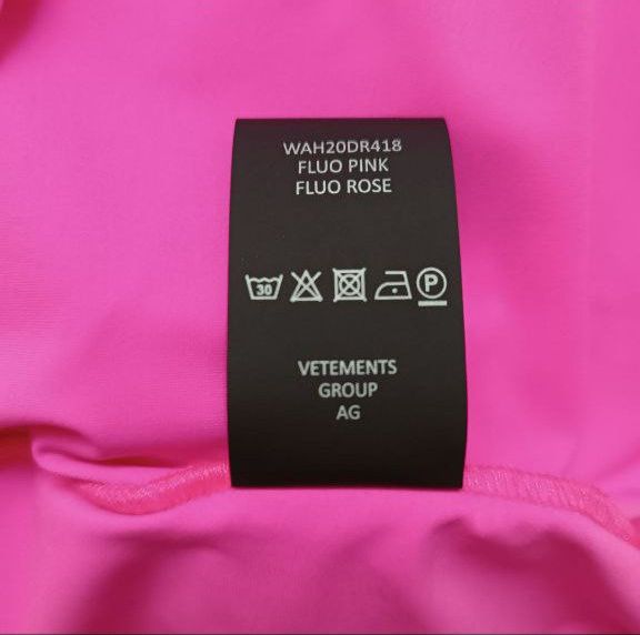 Vetements Pink Garment Vetements Dress Size S / US 4 / IT 40 - 6 Thumbnail
