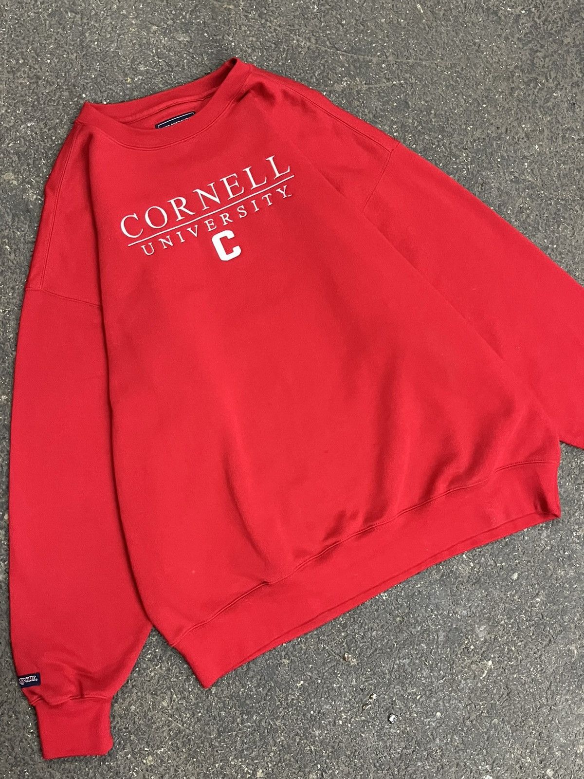 Vintage Cornell university vintage college embroider crew boxy 90s Size US XXL / EU 58 / 5 - 3 Thumbnail