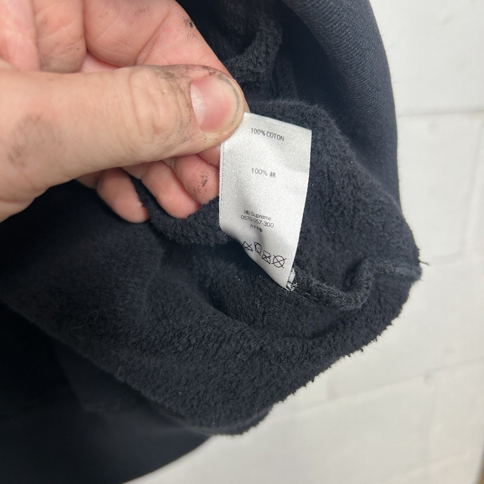 Supreme Supreme Pearl Hooded Sweatshirt “Black” FW20 Size US M / EU 48-50 / 2 - 12 Thumbnail