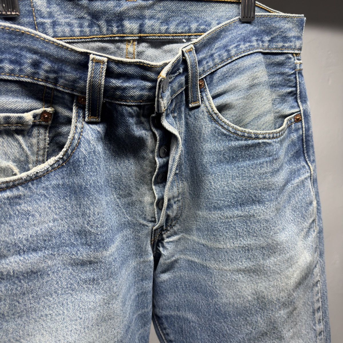 Levi's Levi's 501xx Faded Distressed Jeans ERD Grunge Chrome Size US 32 / EU 48 - 5 Thumbnail