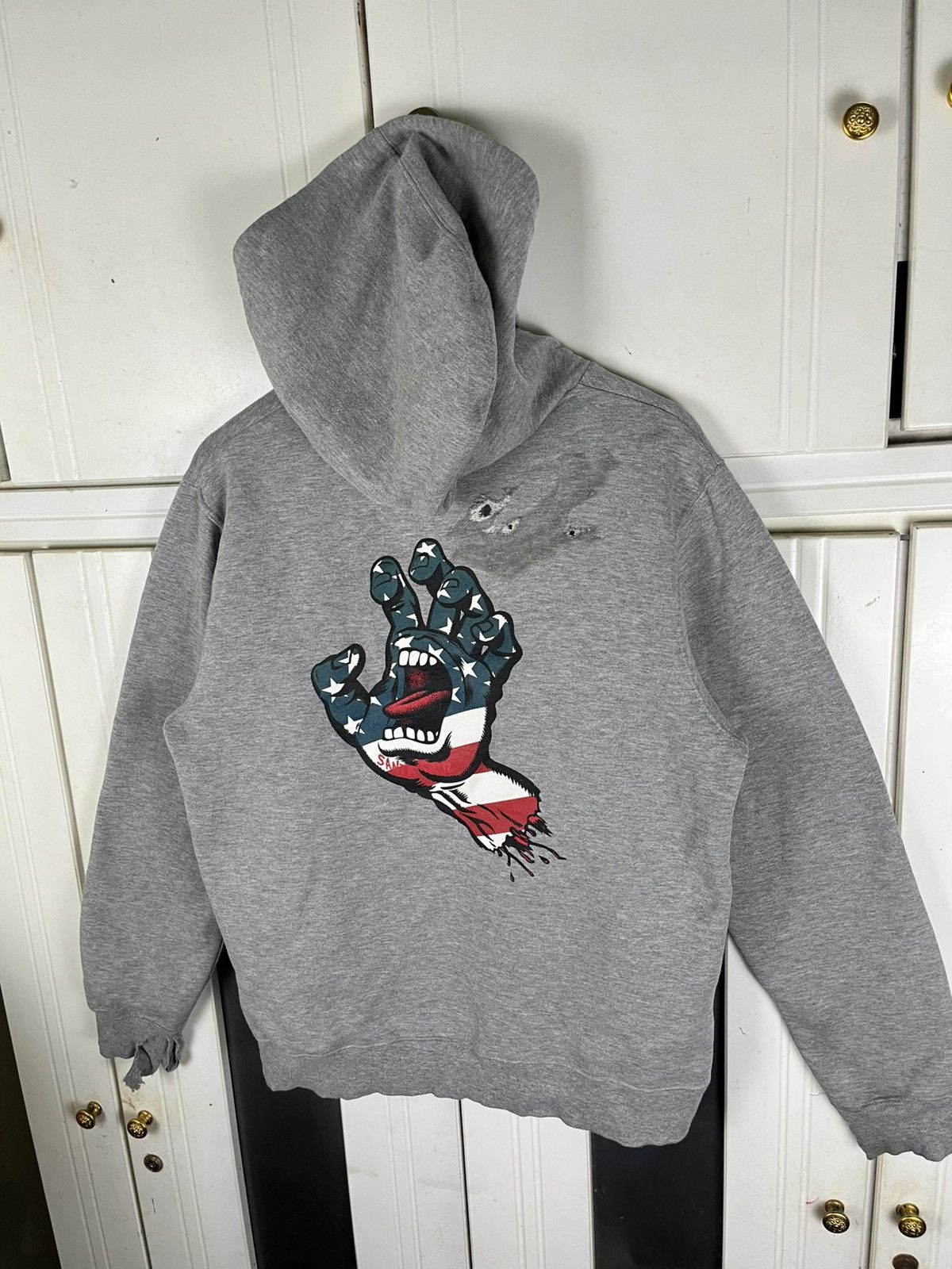Santa Cruz Skateboards Vintage Santa Cruz Screaming Hand Hoodies Size US M / EU 48-50 / 2 - 6 Thumbnail