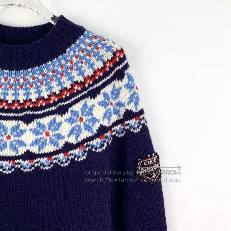Chanel Chanel Colorful Wool Sweater for Women . Size S / US 4 / IT 40 - 3 Thumbnail