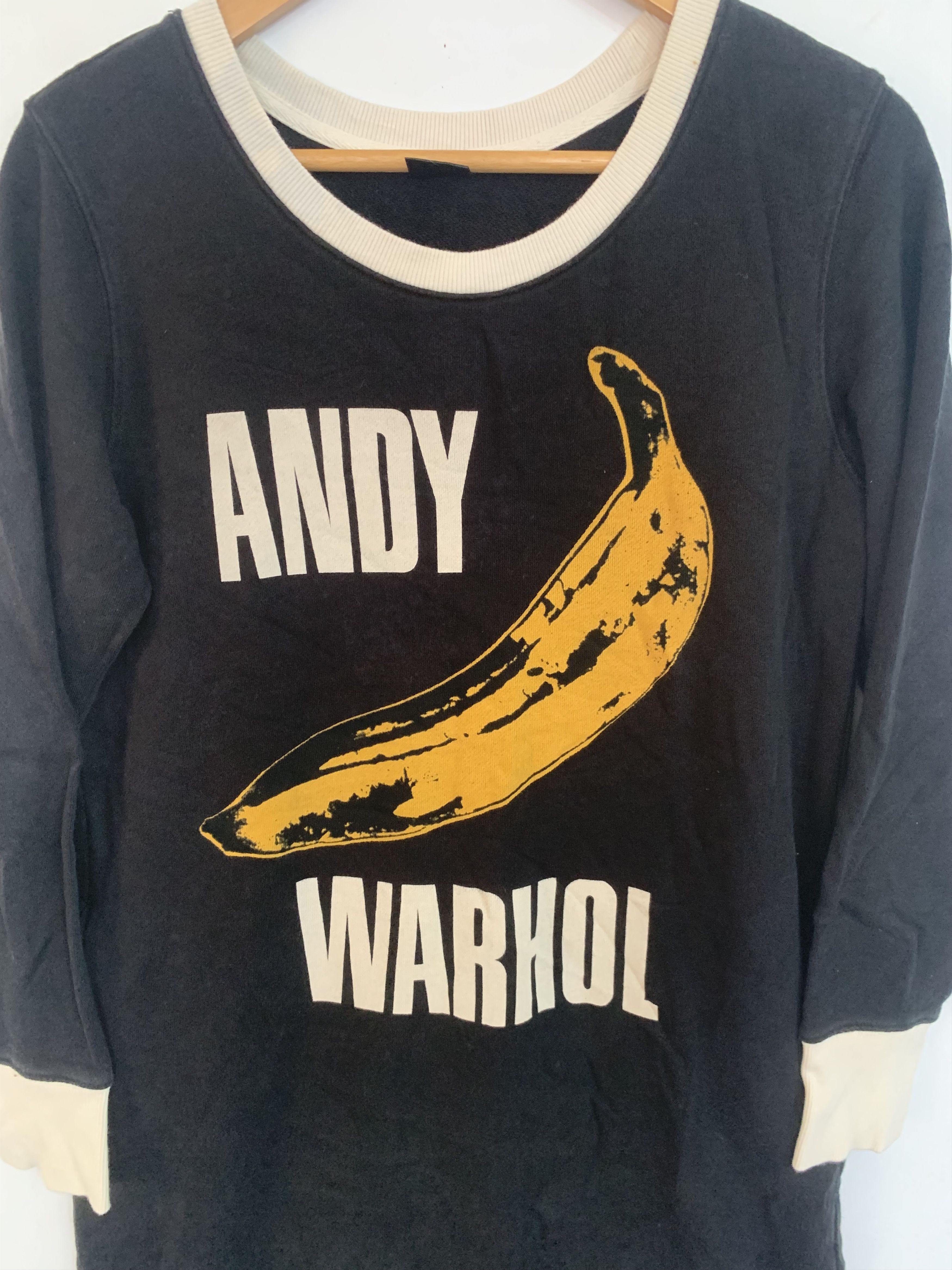 Andy Warhol Vintage Andy Warhol Long Sweatshirt Rare Size M / US 6-8 / IT 42-44 - 3 Thumbnail