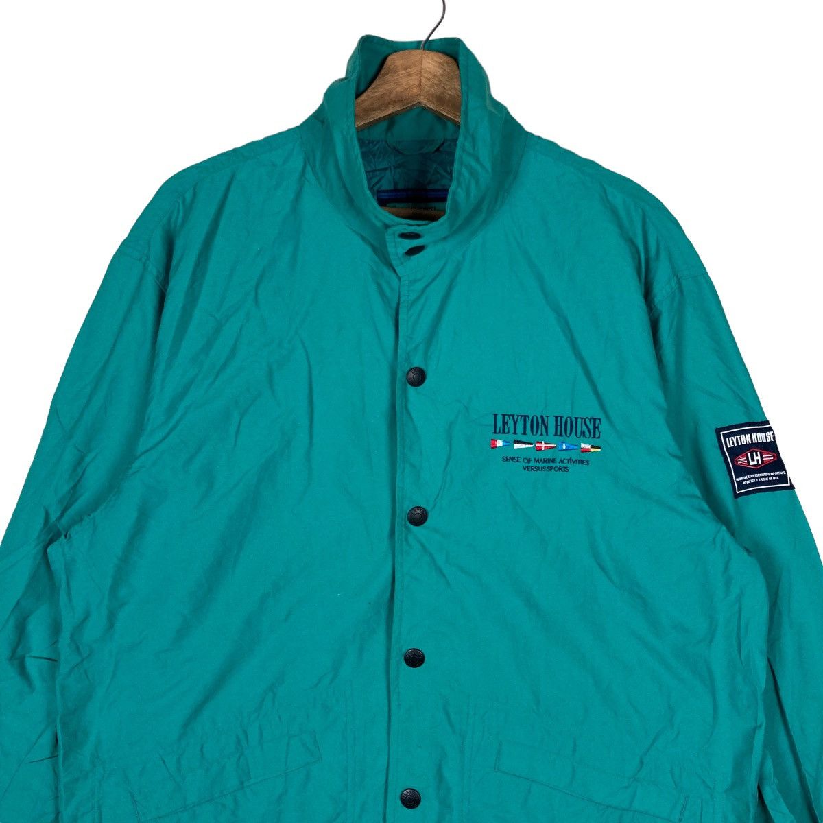 Versus Vintage Leyton House by Versus Sports Snap Button Jacket Size US M / EU 48-50 / 2 - 2 Thumbnail
