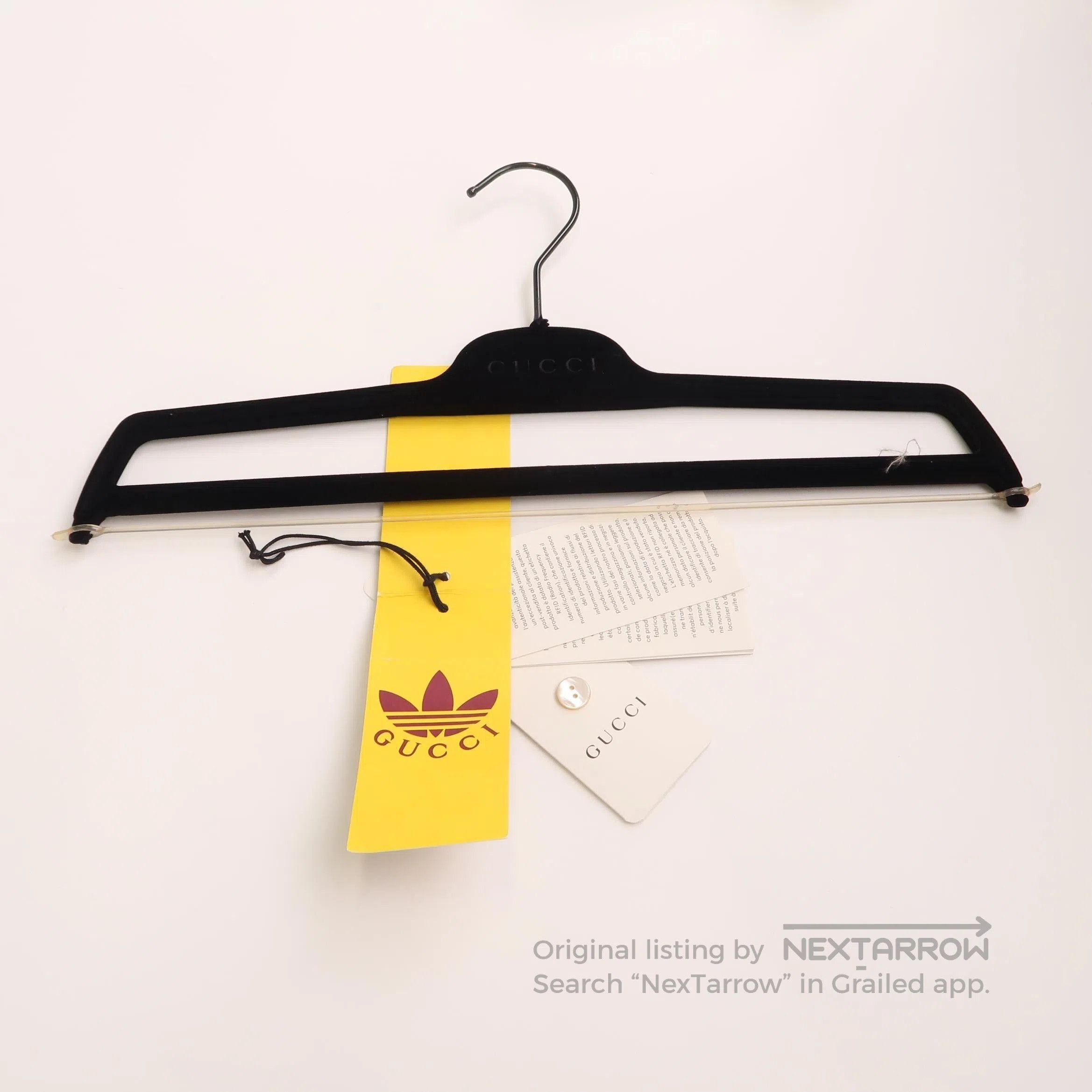 Gucci Gucci x Adidas Cotton Collared Logo T. Size US XS / EU 42 / 0 - 2 Thumbnail
