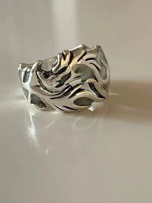 VIBE Adjustable Blue Luminous Dragon Ring Size ONE SIZE - 1 Thumbnail