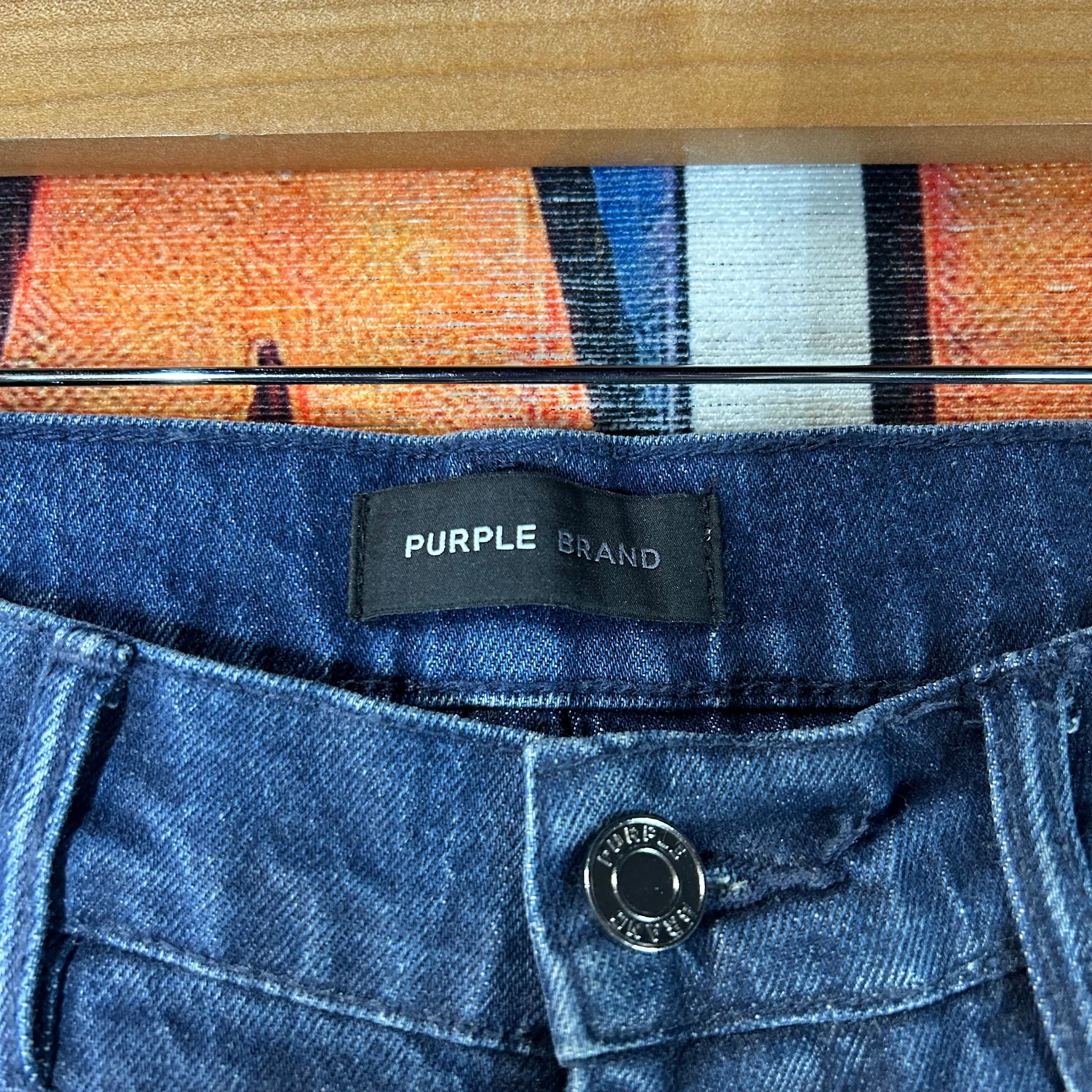 Purple Brand Purple Brand Flared Cargo Jeans Size 32” Size US 32 / EU 48 - 3 Thumbnail