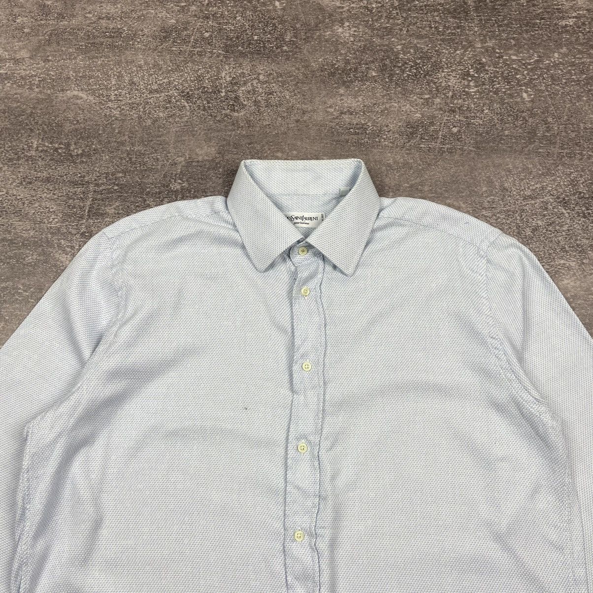 Yves Saint Laurent Vintage Yves Saint Laurent Button Up Shirt Size US XL / EU 56 / 4 - 2 Thumbnail