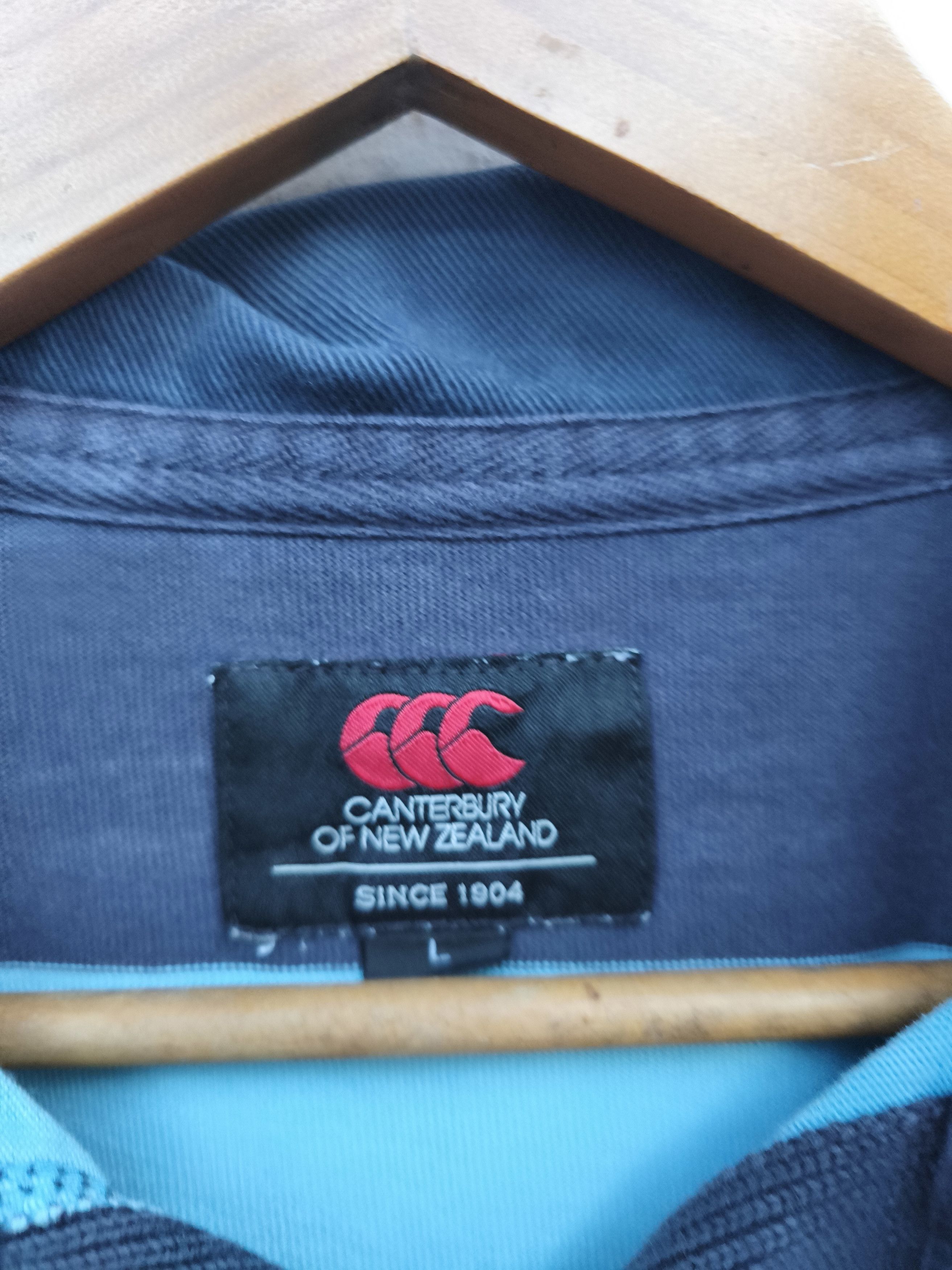 Canterbury of New Zealand 🔥 Vintage Canterbury shirt polo rugby stripes Size US L / EU 52-54 / 3 - 5 Thumbnail