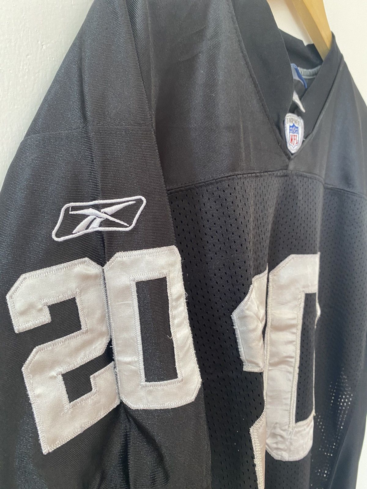 Reebok × Vintage Vintage Nike NFL McFadden #20 Raiders Rugby Players Jersey Size US L / EU 52-54 / 3 - 4 Thumbnail