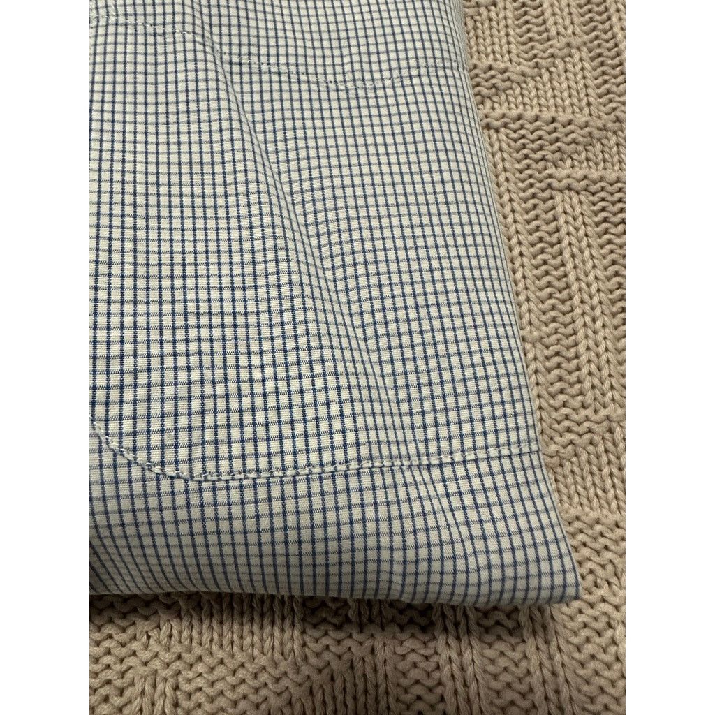 Paul Stuart Paul Stuart blue textured plaid button down size 15.5 Size US M / EU 48-50 / 2 - 4 Thumbnail