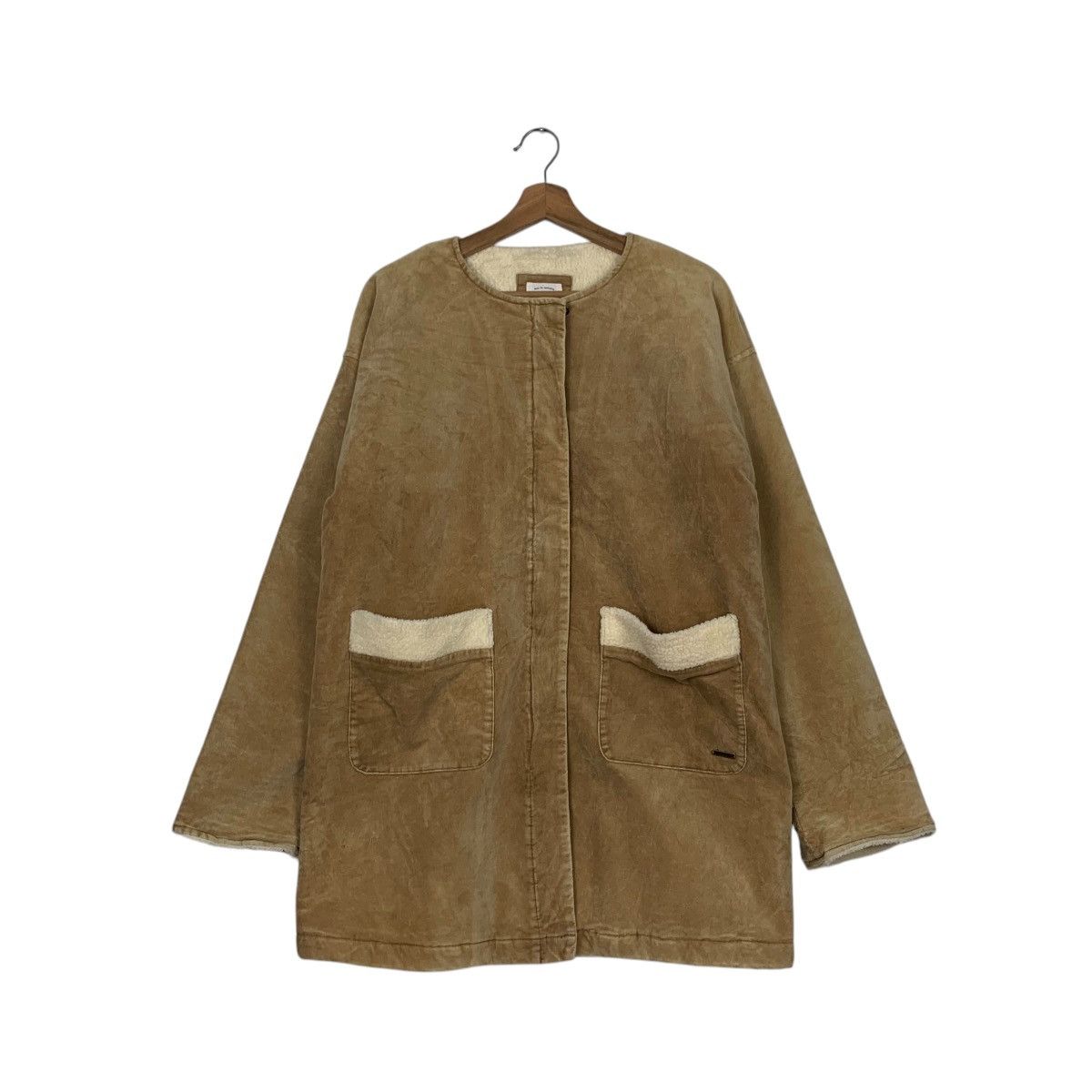 Billabong BILLABONG Collarless Velour Jacket #2719-C122 Size US M / EU 48-50 / 2 - 1 Thumbnail