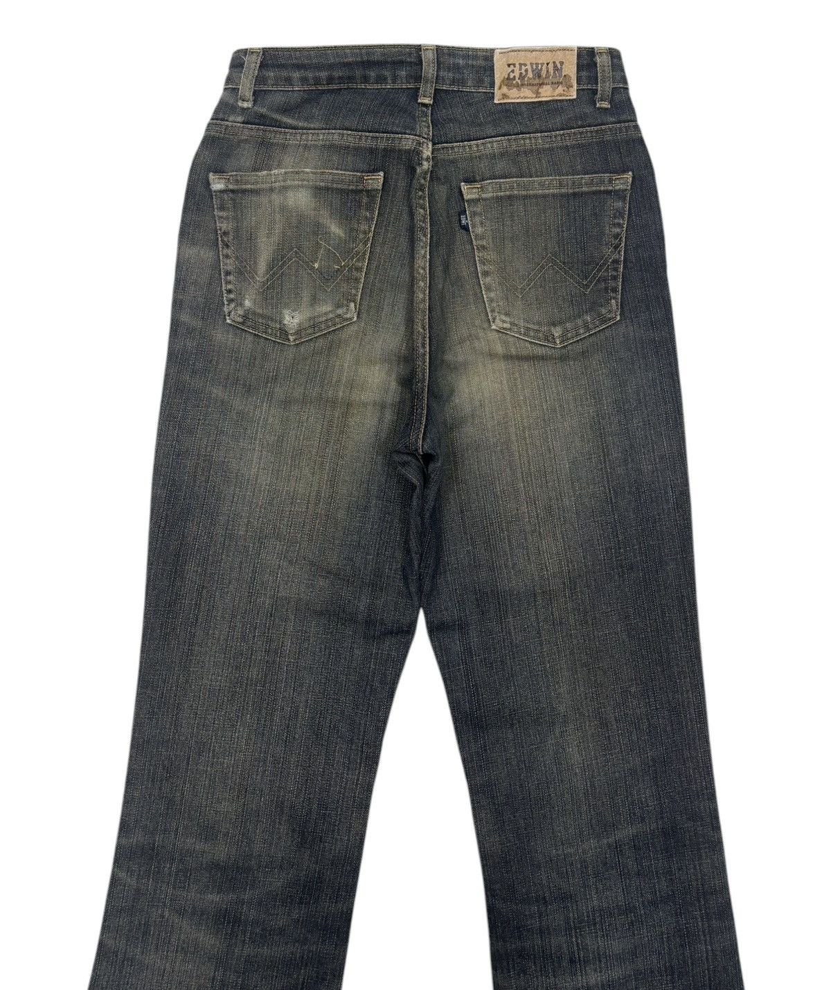 Edwin Vintage Miss Edwin Mud Wash Flare Jeans Bootcut Denim Size 27" / US 4 / IT 40 - 6 Thumbnail