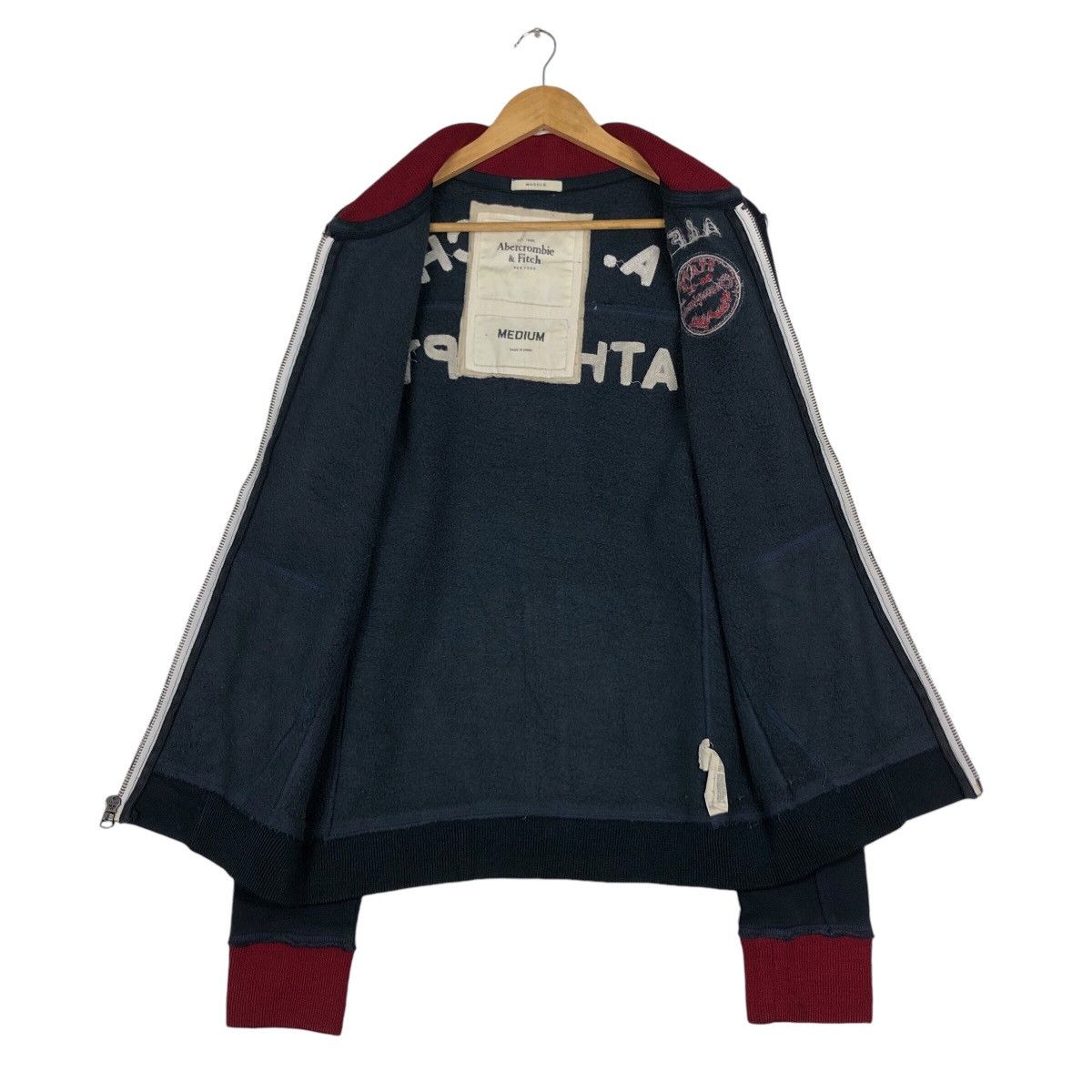 Abercrombie & Fitch × Japanese Brand Abercrombie & Fitch Sweater Jacket Rare Streetwear Size US M / EU 48-50 / 2 - 11 Thumbnail