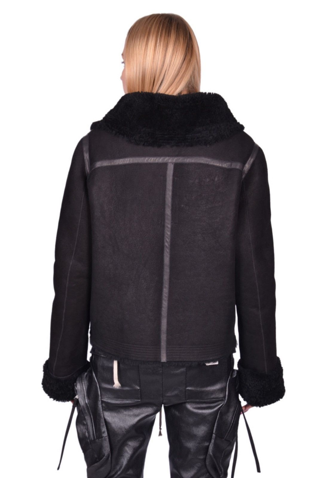 Rick Owens Last Size Rick Owens Cropped Shearling Fur Coat Size S / US 4 / IT 40 - 3 Thumbnail