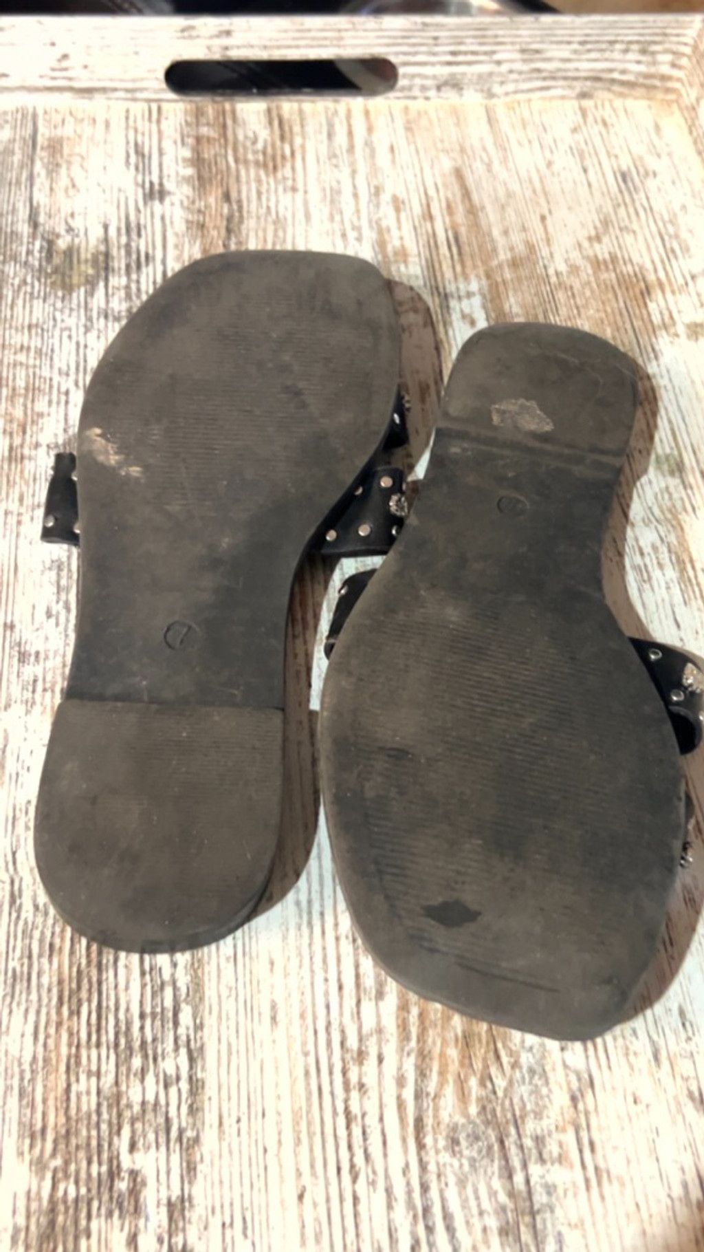Other Women's Streetwear Society Black Silver Studded Sandals Size Size US 7 / IT 37 - 4 Thumbnail