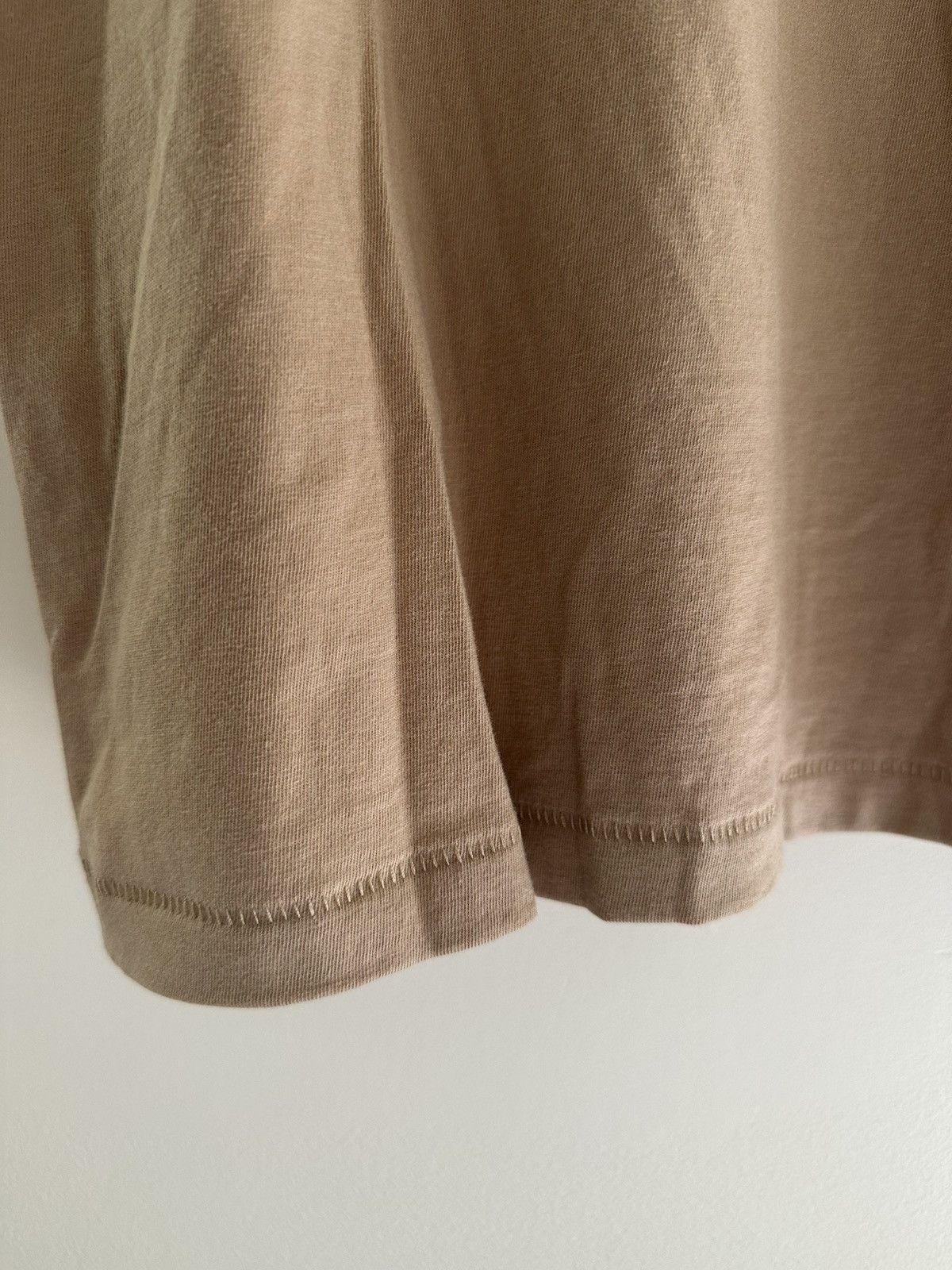 Willy Chavarria Willy Chavarria WLY Minimal Logo Tee – Tan / Beige Size US L / EU 52-54 / 3 - 3 Thumbnail