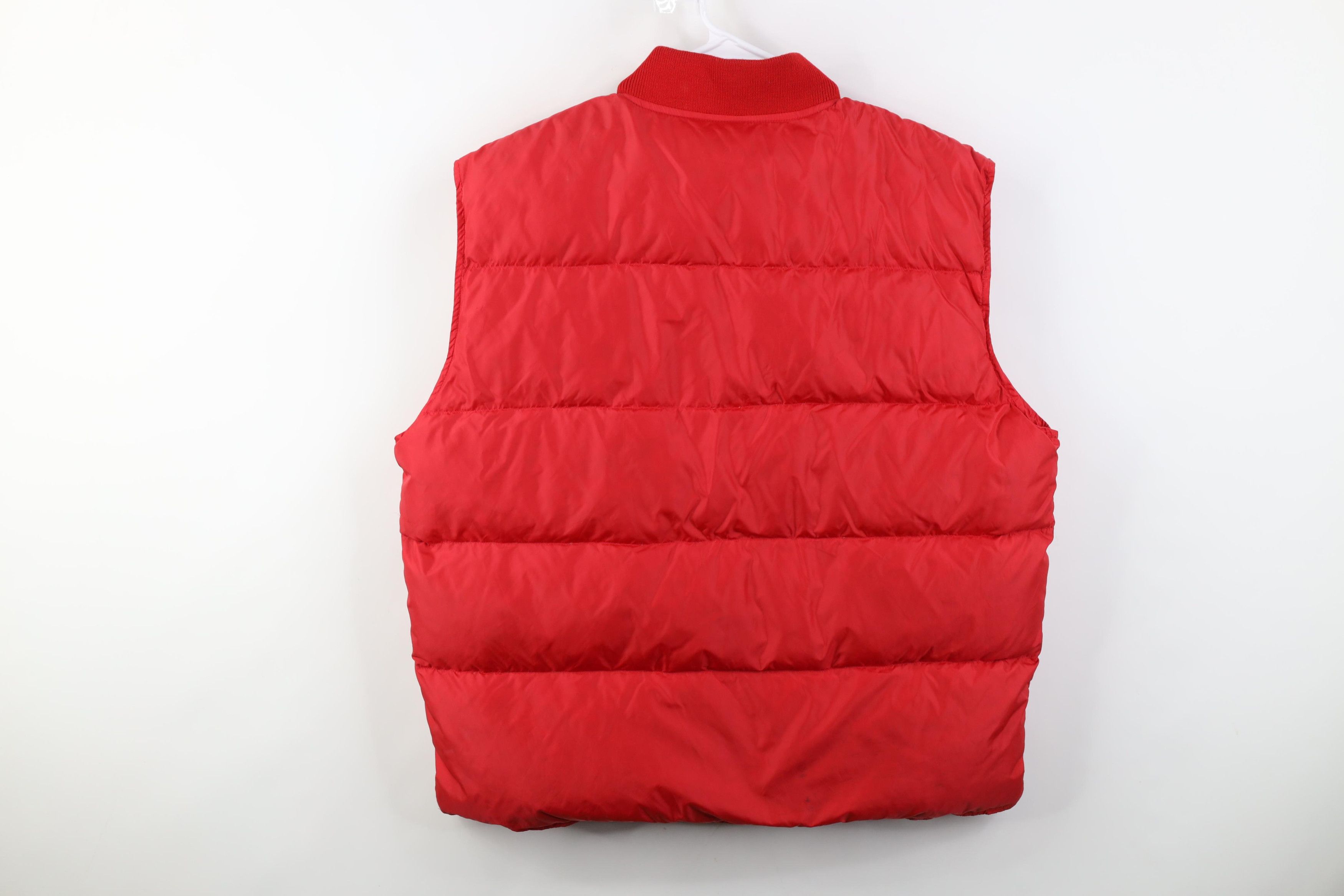 Eddie Bauer Vintage 90s Eddie Bauer Goose Down Puffer Vest Jacket Red Size US XL / EU 56 / 4 - 14 Thumbnail