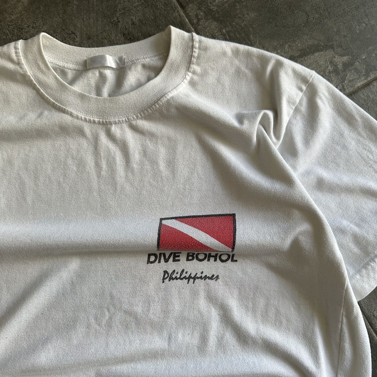 Vintage Vintage Japanese Style Joke Dive Bohol Humor Y2K 00s USA Size US L / EU 52-54 / 3 - 11 Thumbnail