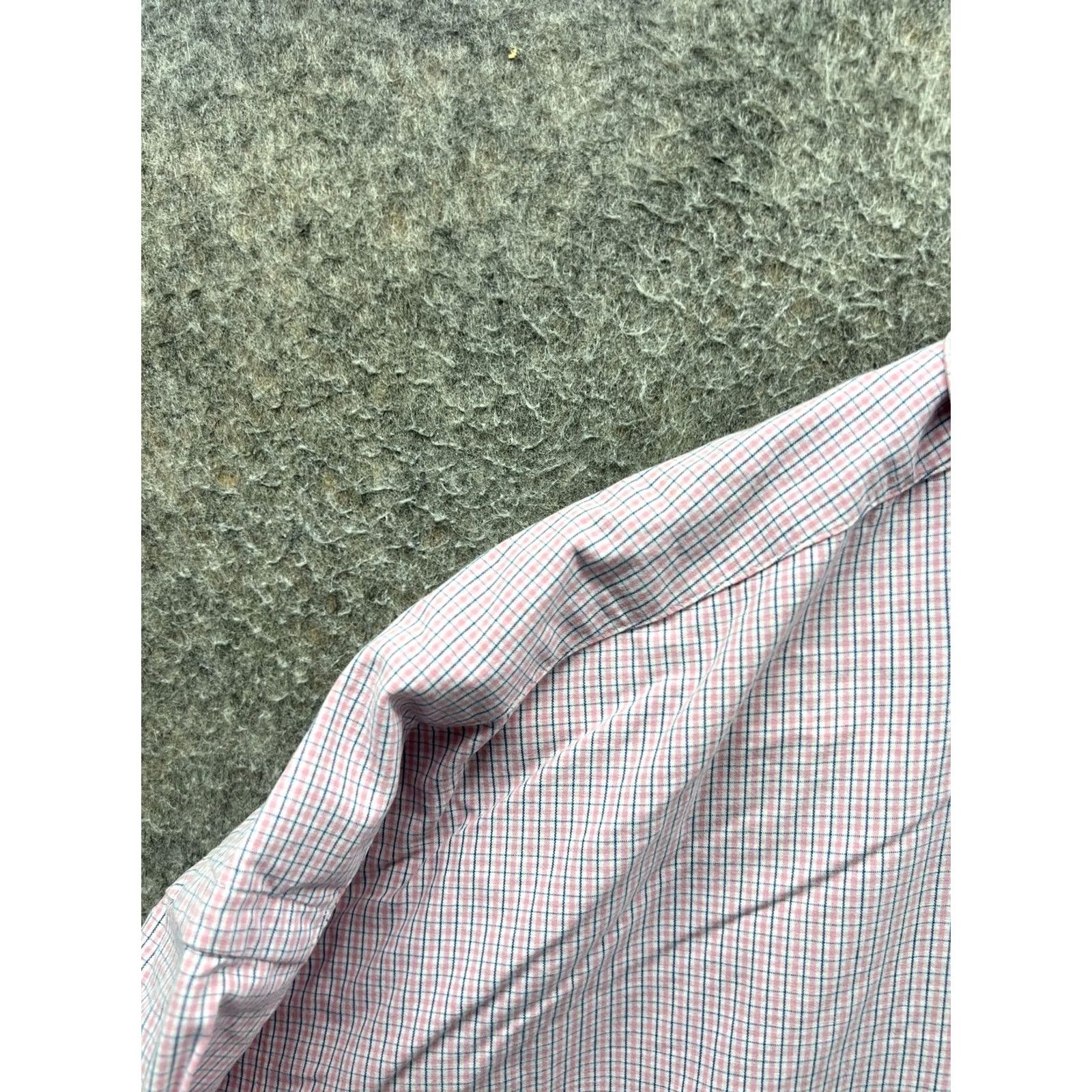 Ralph Lauren Ralph Lauren Shirt Mens 2XL Pink Check Short Sleeve Button Front Blake Cotton Shirt Size US XXL / EU 58 / 5 - 7 Thumbnail