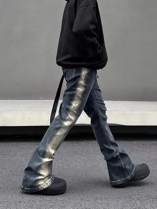 VIBE Vintage wash gradient bootcut jeans Size US 32 / EU 48 - 2 Thumbnail