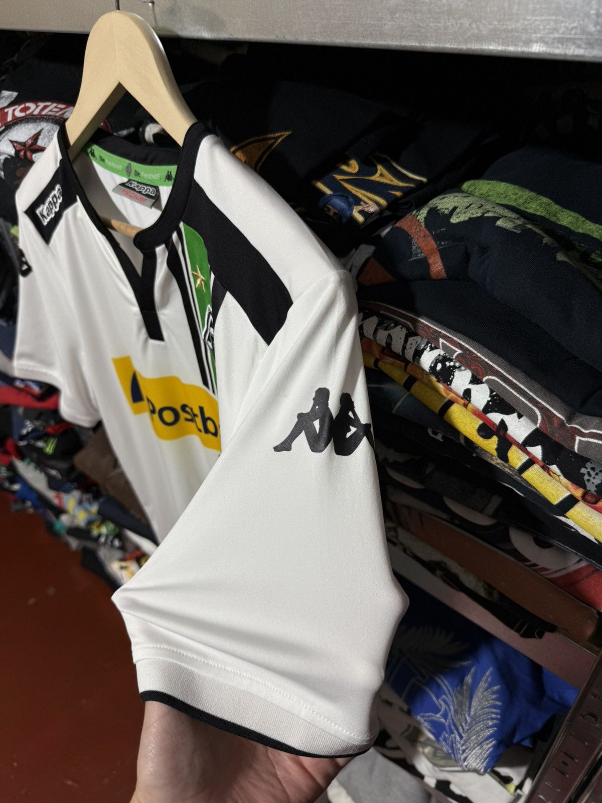 Kappa Kappa borussia mönchengladbach 2015 2016 Home Soccer Jersey Size US M / EU 48-50 / 2 - 6 Thumbnail