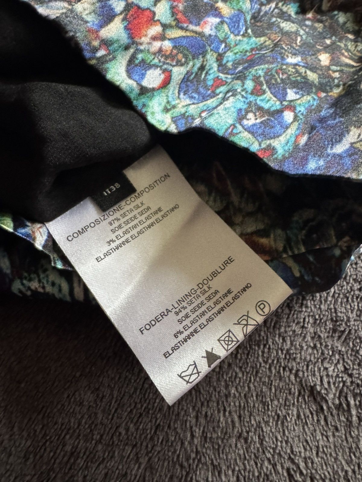 Alexander McQueen × Vintage Alexander McQueen - SS12 Silk Tunic Mini Dress luxury Size XS / US 0-2 / IT 36-38 - 11 Thumbnail