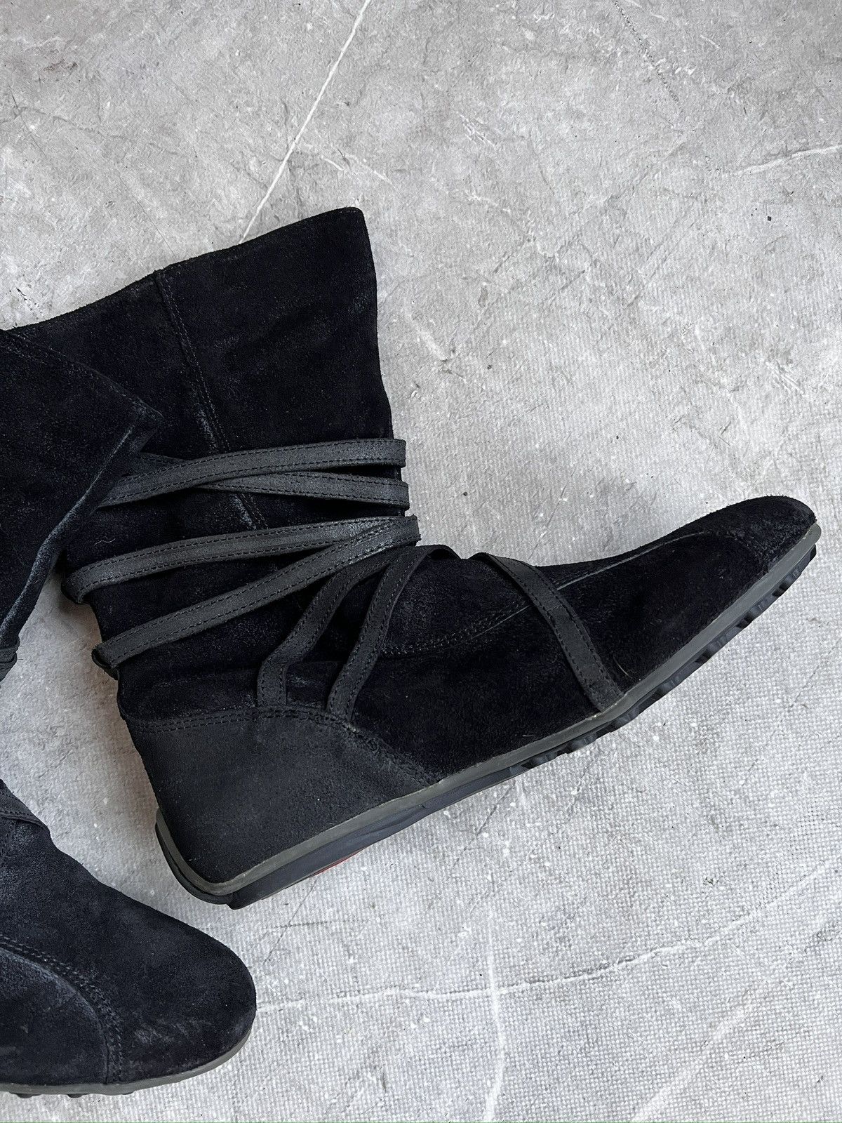 Maison Margiela Rare belted boxing style boots hype maison margiela y2k Size US 7.5 / EU 40-41 - 3 Thumbnail