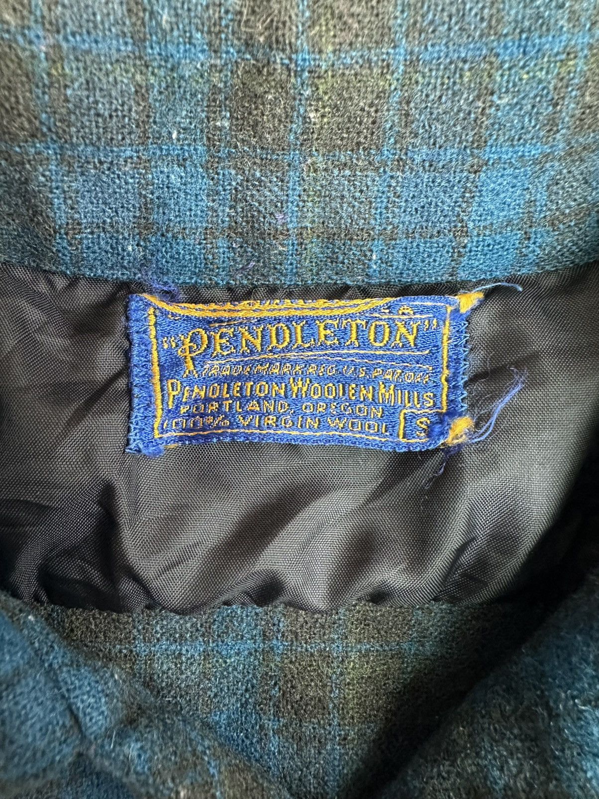 Pendleton Vintage 60s Pendleton Flannel Shirt Made in USA Size US S / EU 44-46 / 1 - 2 Thumbnail
