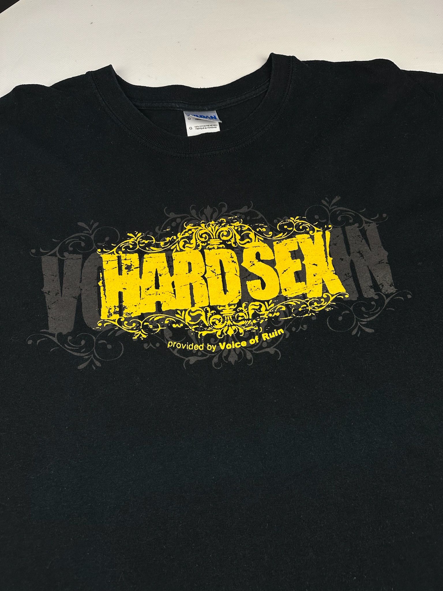 Band Tees Vintage Hard Sex Graphic Tee pornstar Y2K Rave Club T Shirt Size US L / EU 52-54 / 3 - 1 Thumbnail