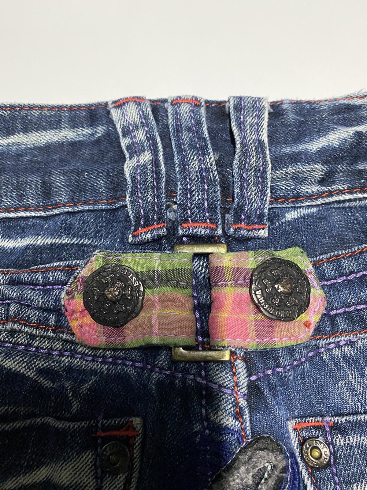 Denime RIOBERA JEANS JAPAN BRAND Size 30" / US 8 / IT 44 - 5 Thumbnail