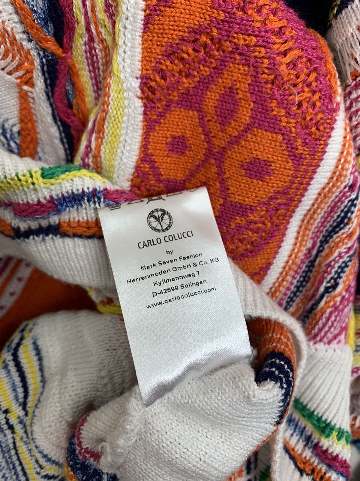Carlo Colucci × Designer Rare Carlo Colucci Rundhals Pullover Conteduca Heavy Knit Size US M / EU 48-50 / 2 - 15 Thumbnail