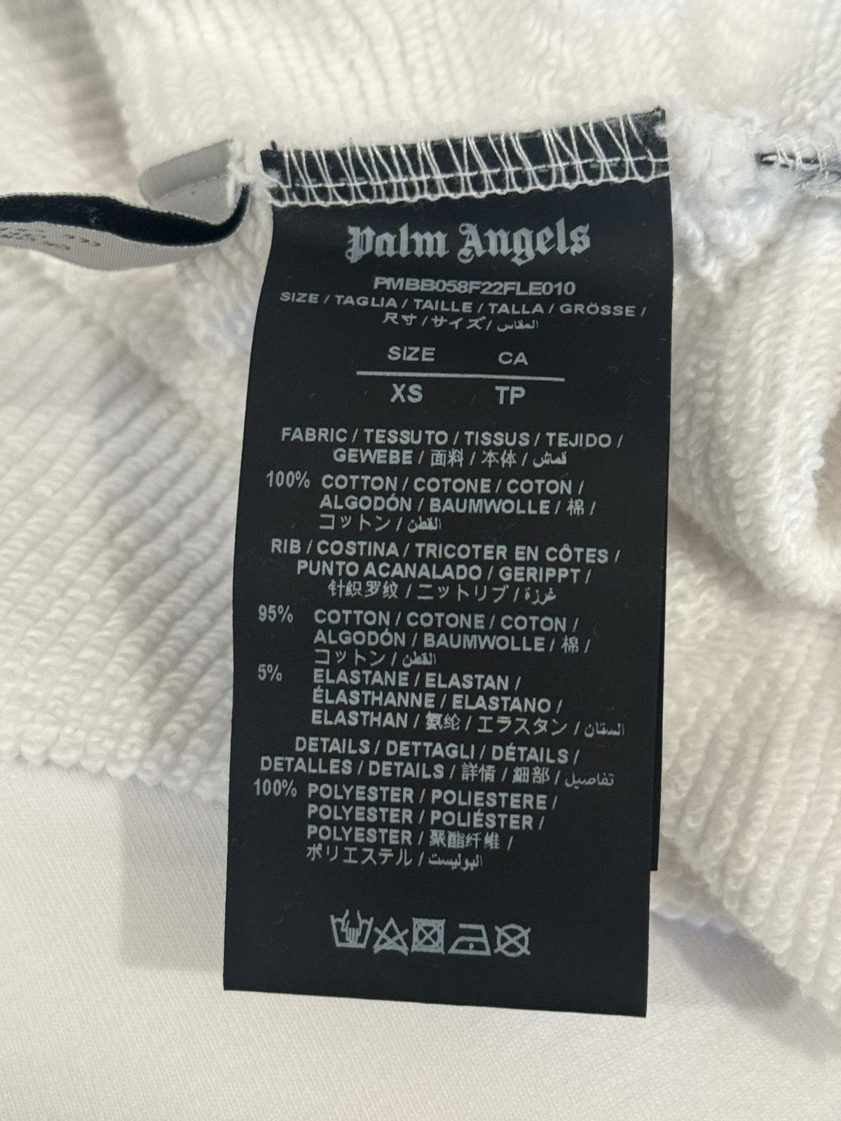 Palm Angels Palm Angels David Sims Hoodie White Size XS Size US XS / EU 42 / 0 - 11 Thumbnail