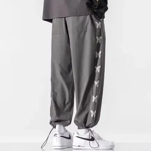 Vintage japanese style butterfly sweatpants Size US 34 / EU 50 - 4 Thumbnail