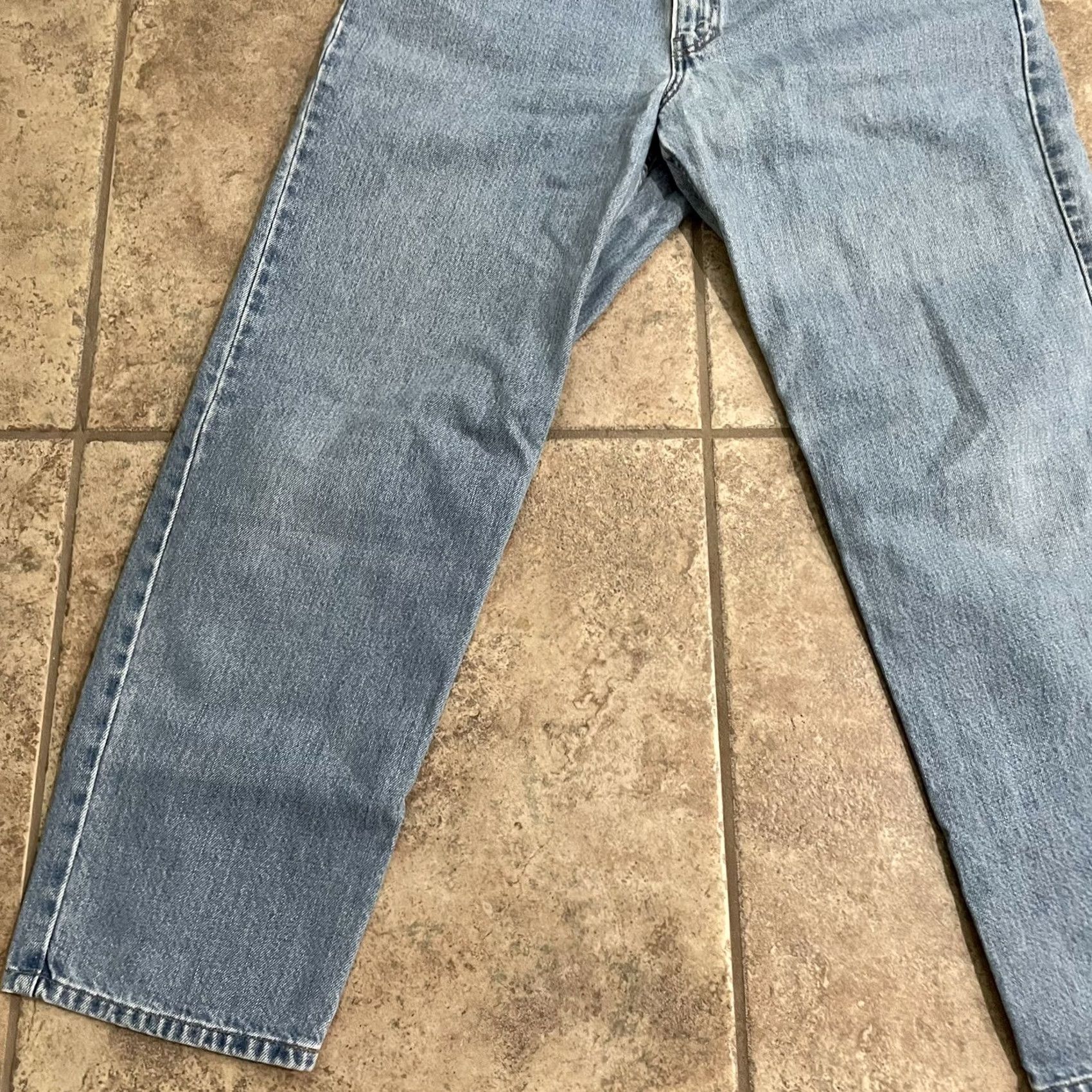 Levi's VINTAGE Levi’s 550 Jeans Men 36x30 Relaxed Fit Blue Straight N/A Size US 36 / EU 52 - 3 Thumbnail