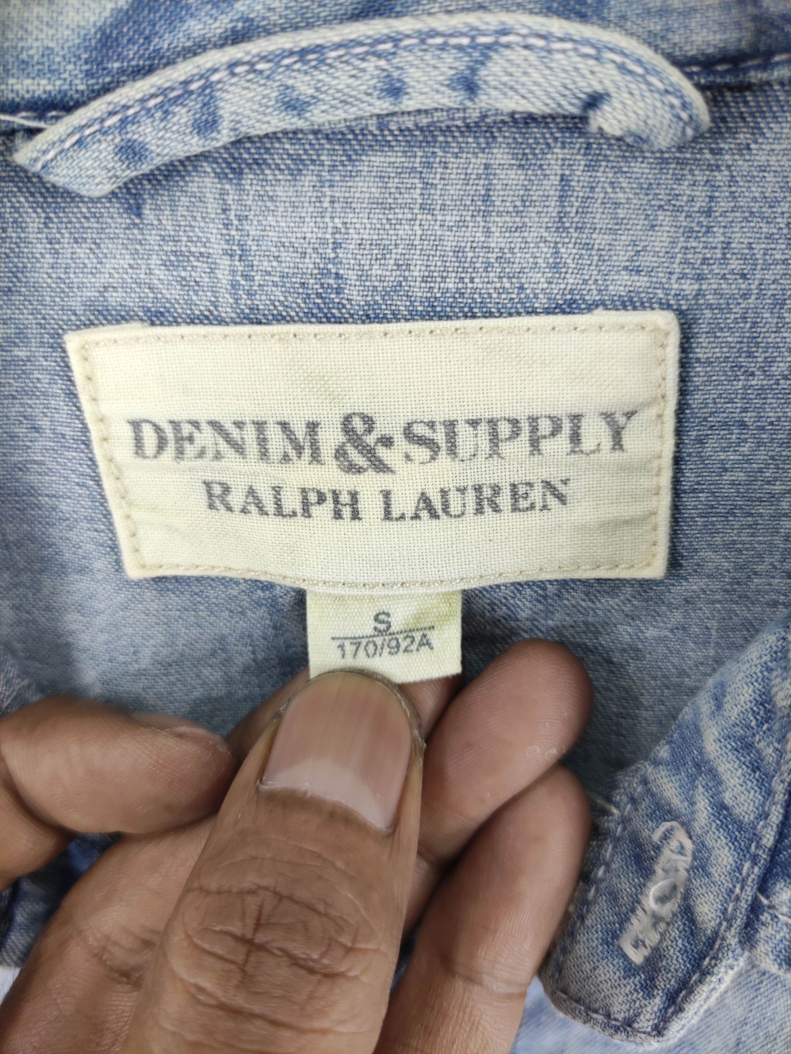 Denim & Supply Ralph Lauren Vintage Denim& Supply Ralph Lauren Snap Button Long Sleeve Size S / US 4 / IT 40 - 6 Thumbnail