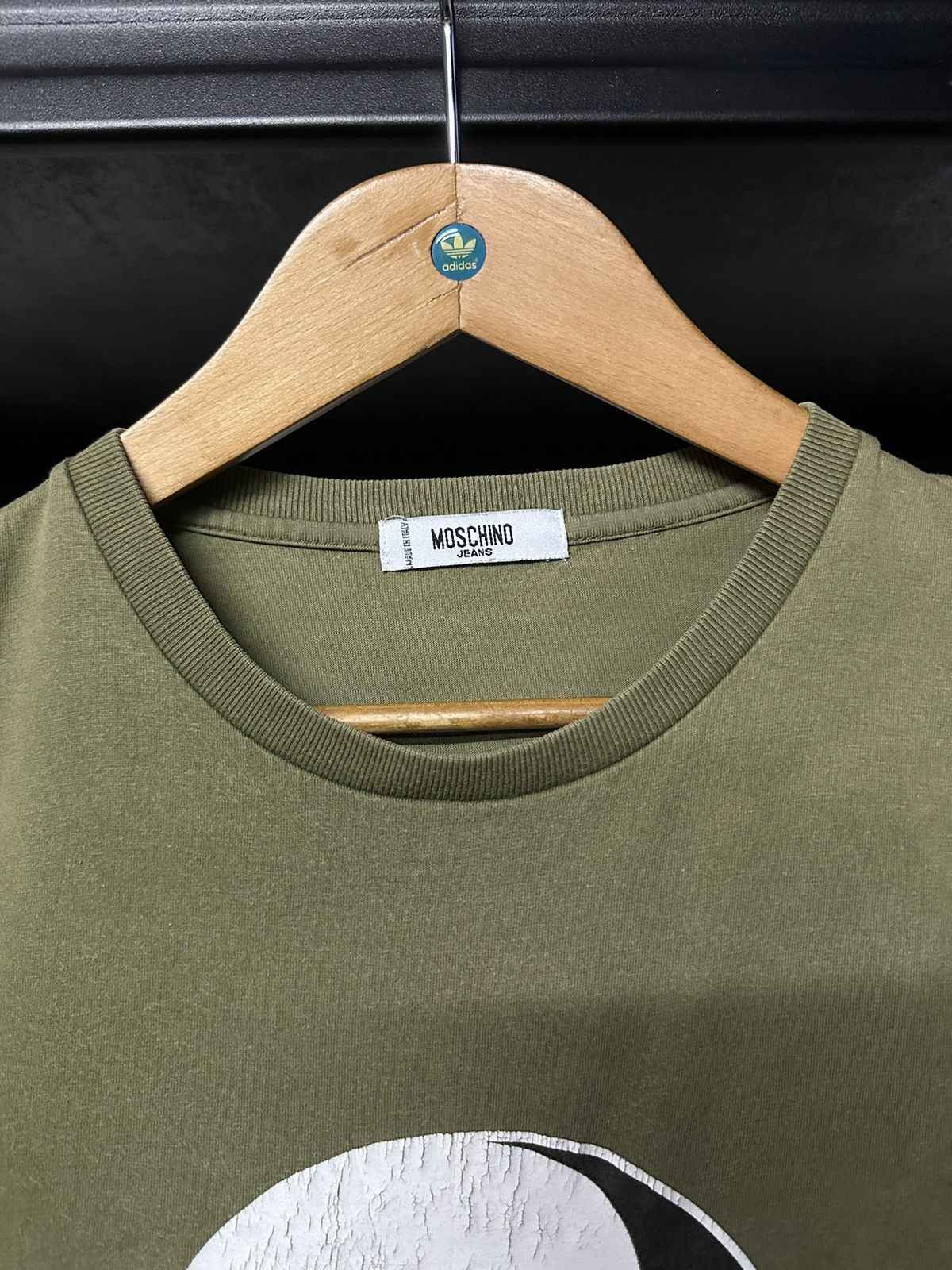 Moschino × Vintage Vintage Moschino Jeans Yin And Yang Logo Sun Faded Tee Size US L / EU 52-54 / 3 - 3 Thumbnail
