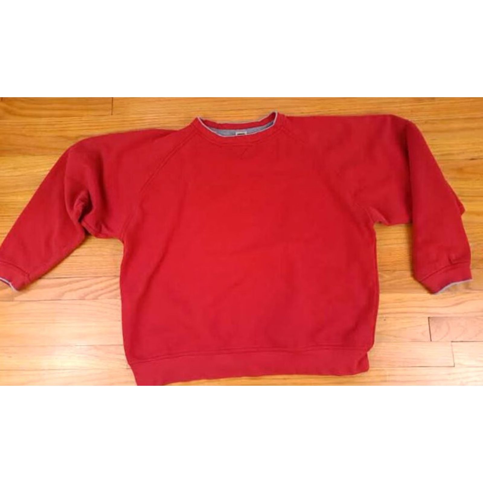 Russell Athletic Russell Athletic Sweatshirt XL Red Cotton Pullover Mens 1990s Est. 1902 Canvas Cotton Regular Size Type Pne 26in long 27in chest Size US XL / EU 56 / 4 - 3 Thumbnail