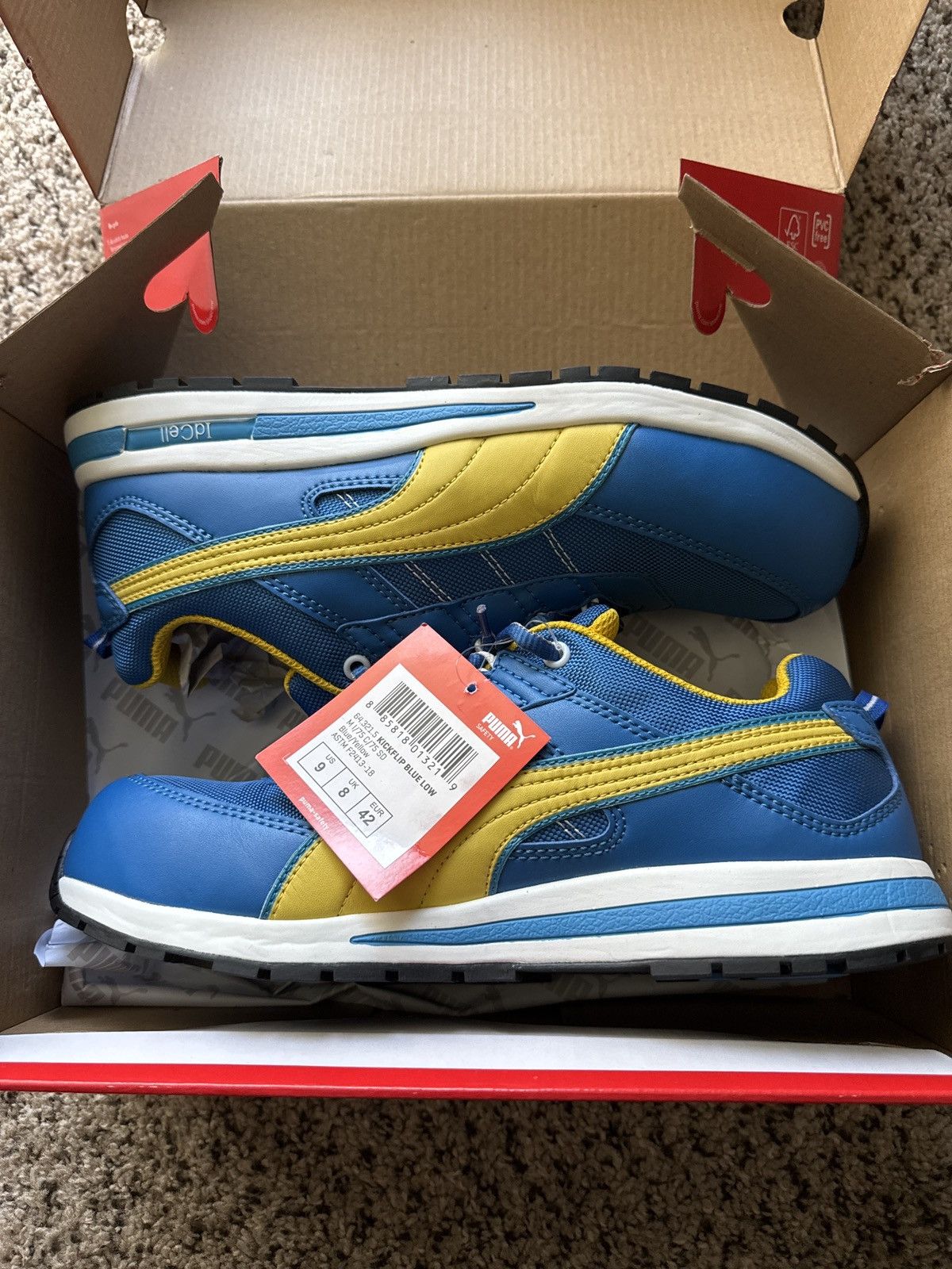 Puma KickFlip Blue Low Size US 9 / EU 42 - 8 Thumbnail