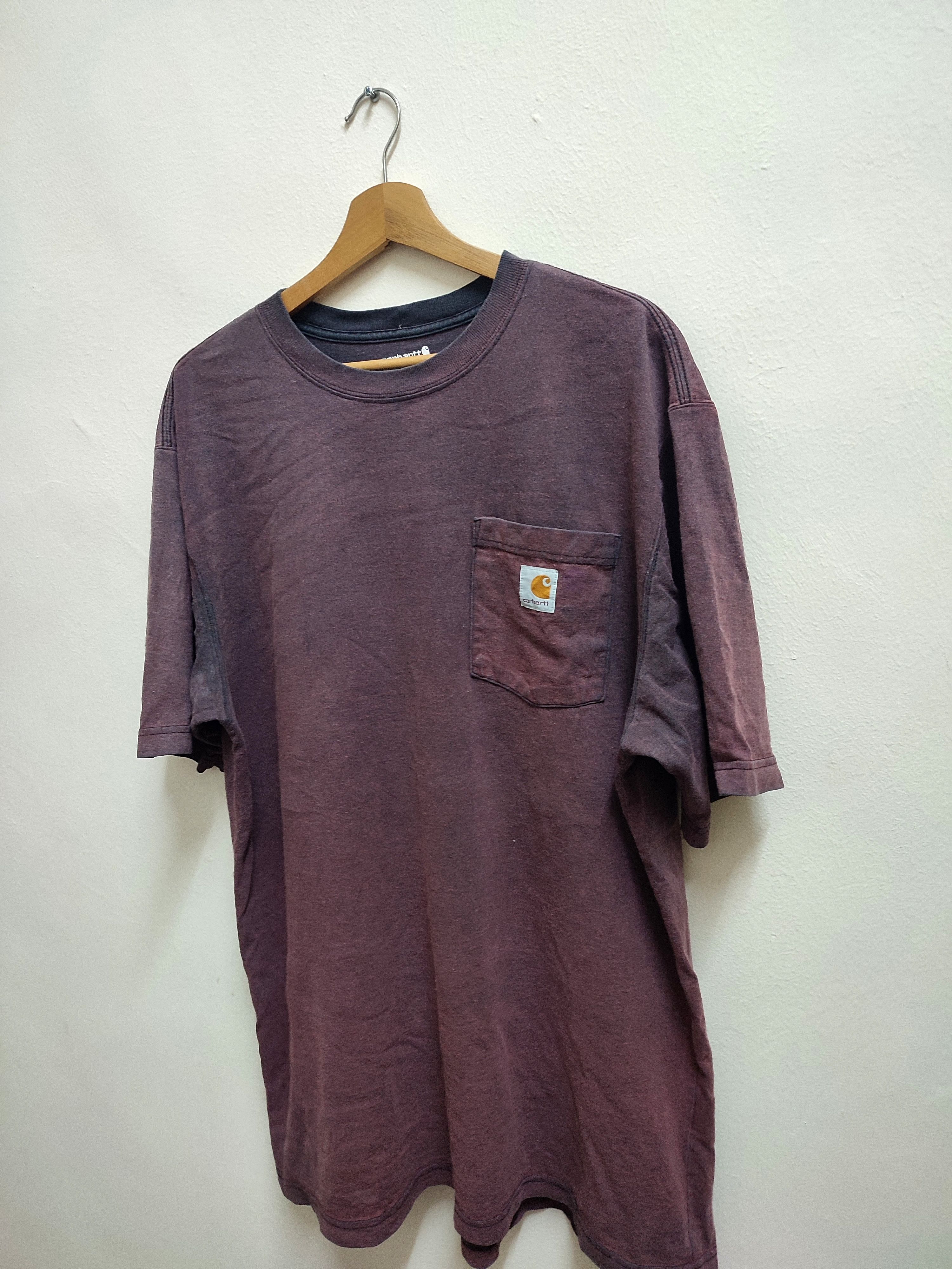 Carhartt Sun Faded Carhart Loose Fit Maroon Size US L / EU 52-54 / 3 - 3 Thumbnail